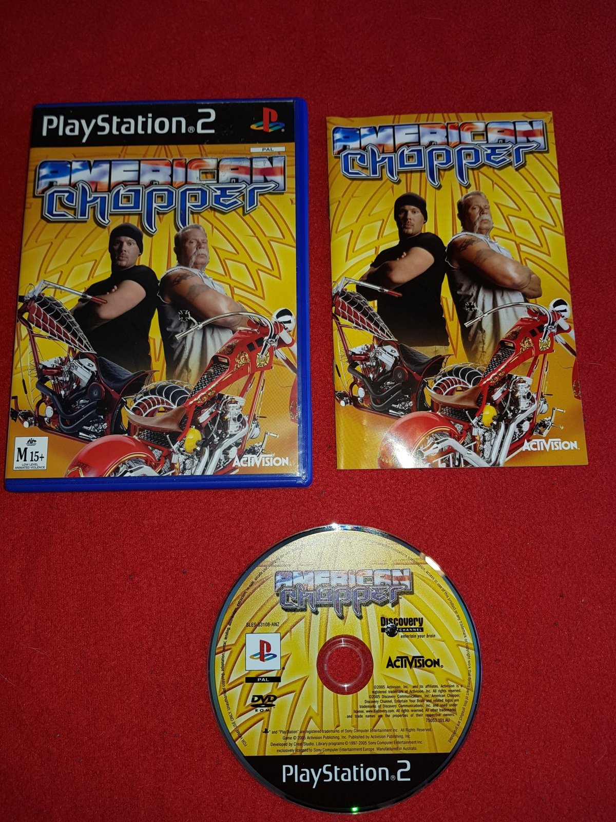 American Chopper - PS2 Game - PlayStation 2, Games, Driving and racing - Level Up Gaming NZ
