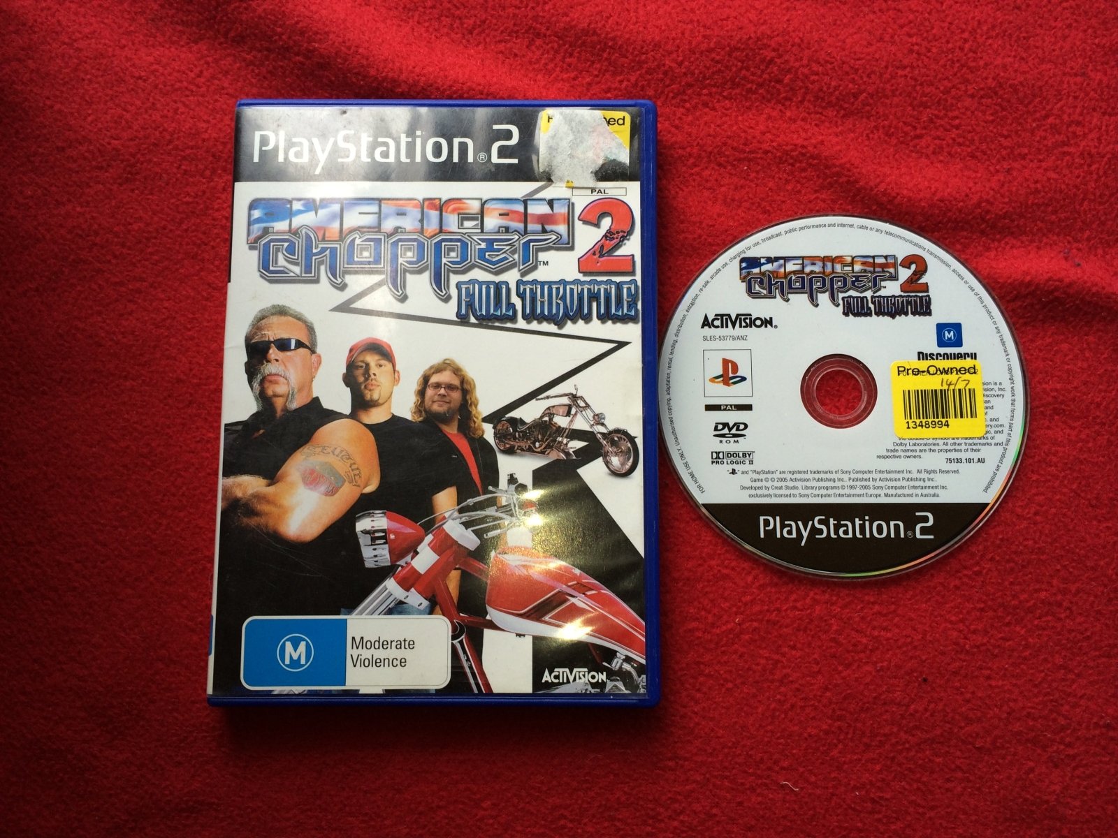 American Chopper 2: Full Throttle - PS2 Game - PlayStation 2, Games, Driving and racing - Level Up Gaming NZ