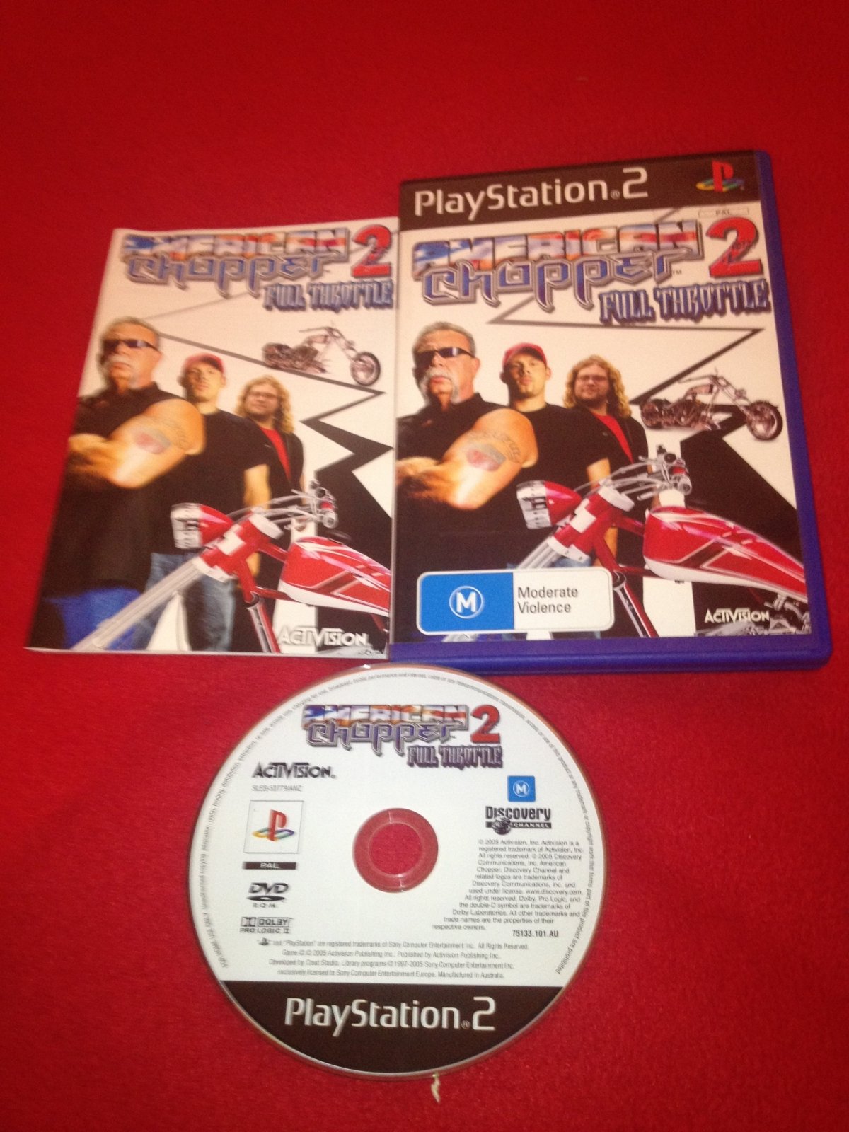 American Chopper 2: Full Throttle - PS2 Game - PlayStation 2, Games, Driving and racing - Level Up Gaming NZ