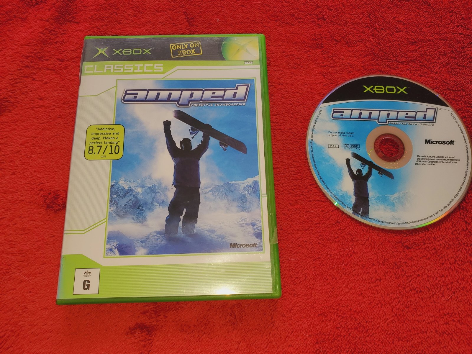 Amped: Freestyle Snowboarding - XBOX Game - Xbox, Games, Sports - Level Up Gaming NZ