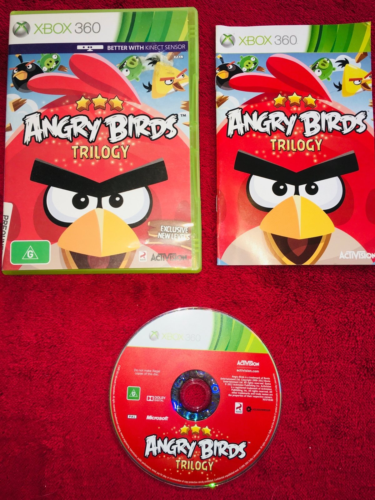 Angry Birds Trilogy - XBOX360 Game - Xbox 360, Games, Strategy and puzzle - Level Up Gaming NZ