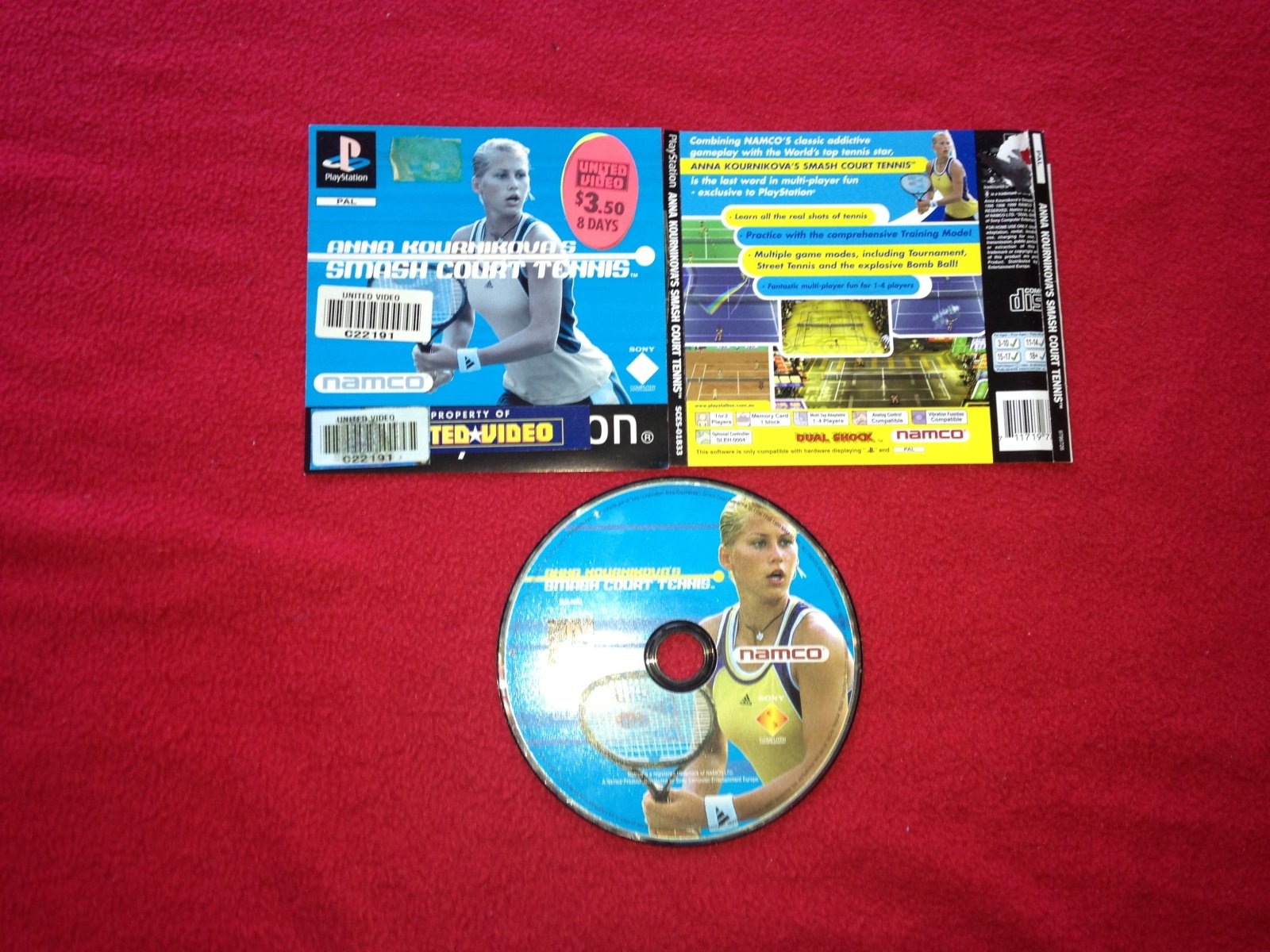 Smash Court Tennis - PS1 Game - PlayStation, Games, Sports - Level Up Gaming NZ