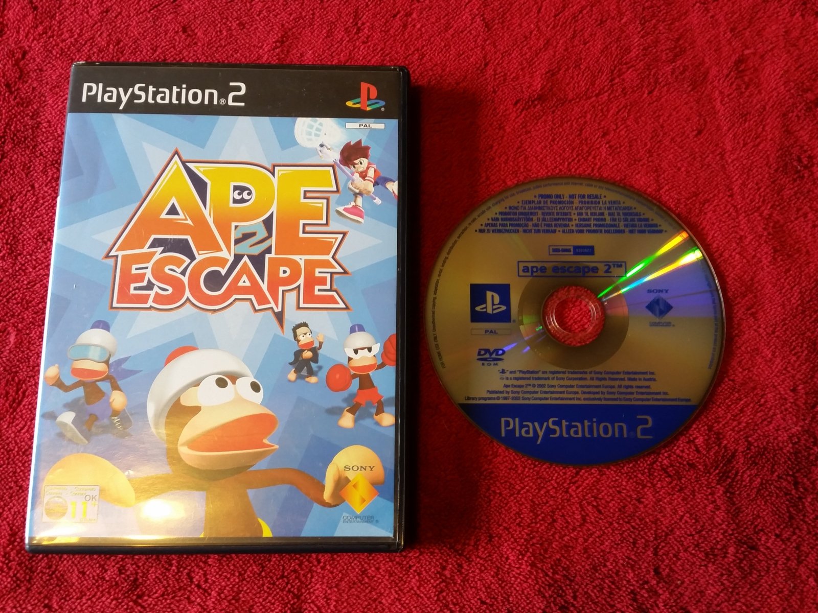Ape Escape 2 - RARE PS2 Game - PlayStation 2, Games, Action and adventure - Level Up Gaming NZ