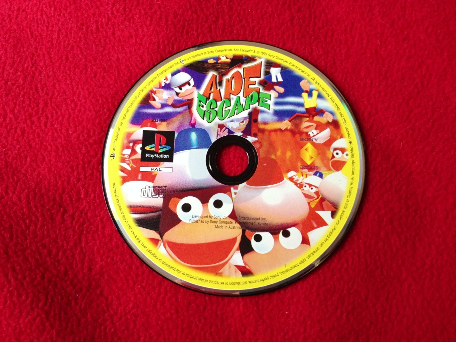 Ape Escape - RARE PS1 Game - PlayStation, Games, Action and adventure - Level Up Gaming NZ