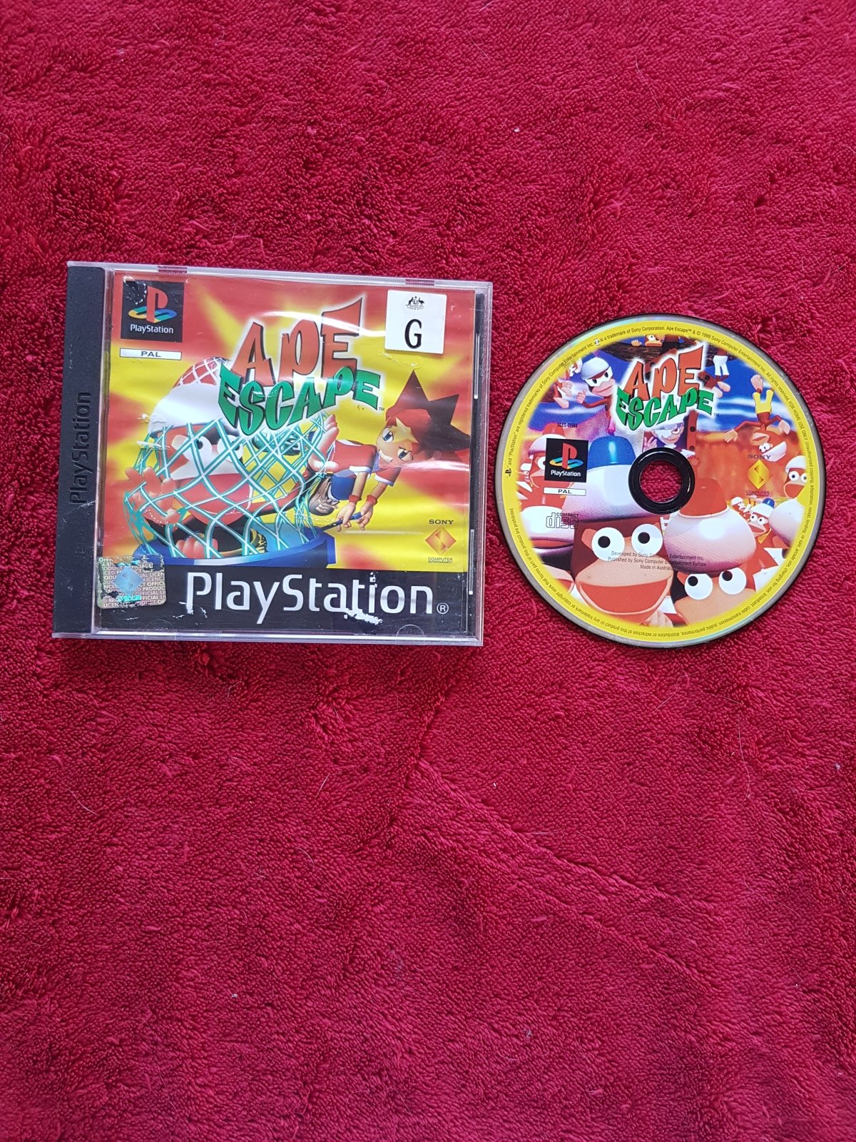 Ape Escape - PS1 Game - PlayStation, Games, Action and adventure - Level Up Gaming NZ
