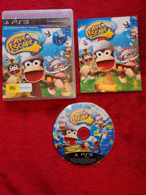Ape Escape - Rare PS3 Move Game