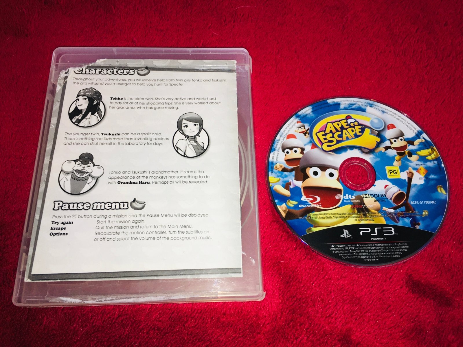 Ape Escape - Rare PS3 Move Game - PlayStation 3, Games, Action and adventure - Level Up Gaming NZ