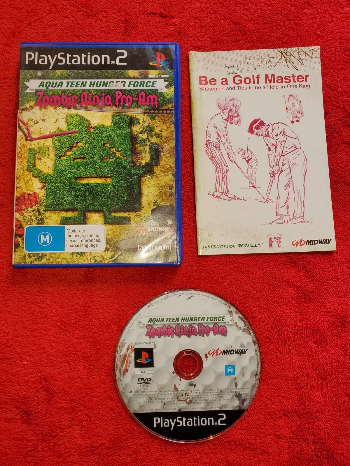 Aqua Teen Hunger Force: Zombie Ninja Pro - Am - PS2 Game - PlayStation 2, Games, Action and adventure - Level Up Gaming NZ