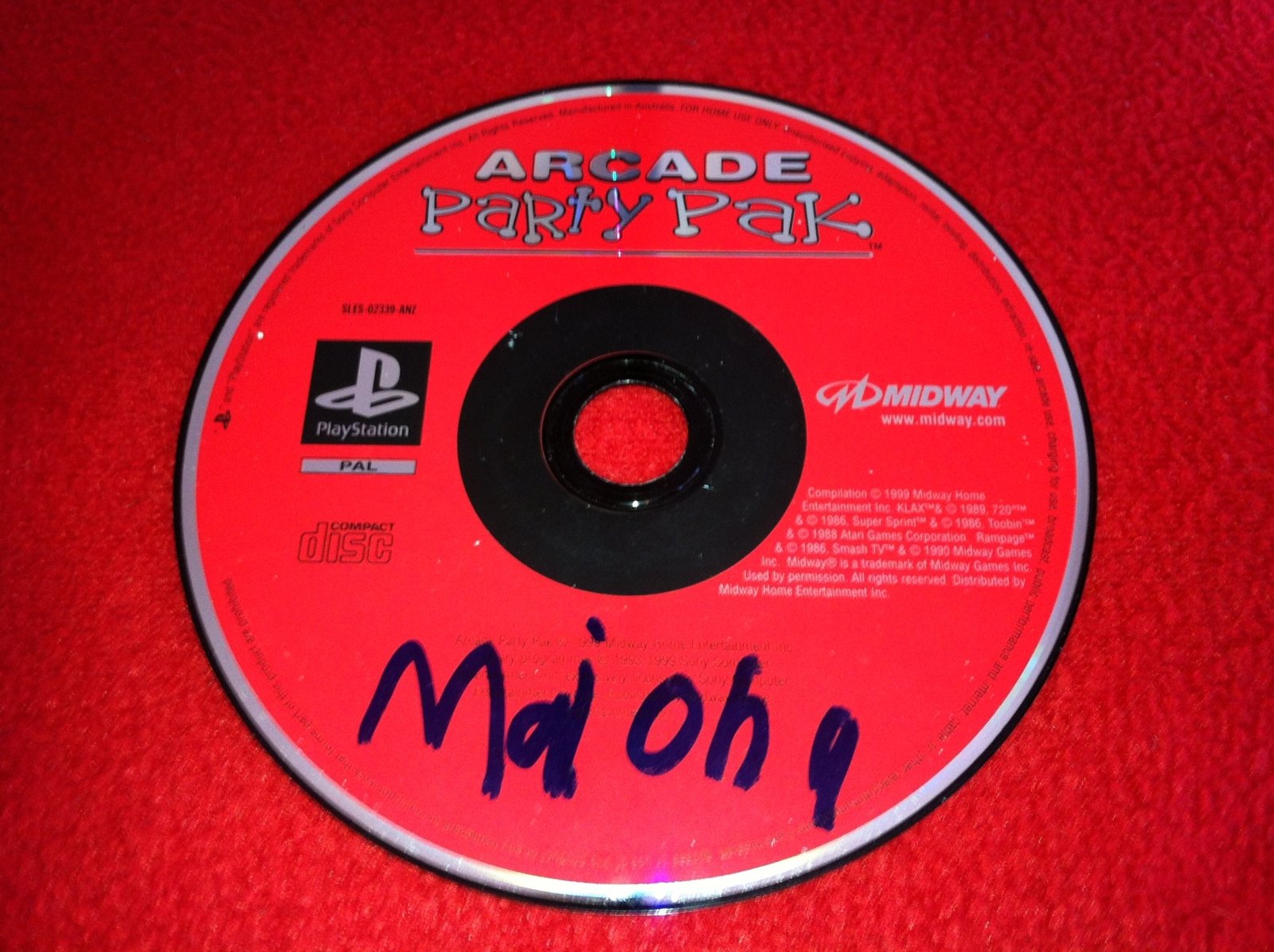 Arcade Party Pak - PS1 Game - PlayStation, Games, Action and adventure - Level Up Gaming NZ