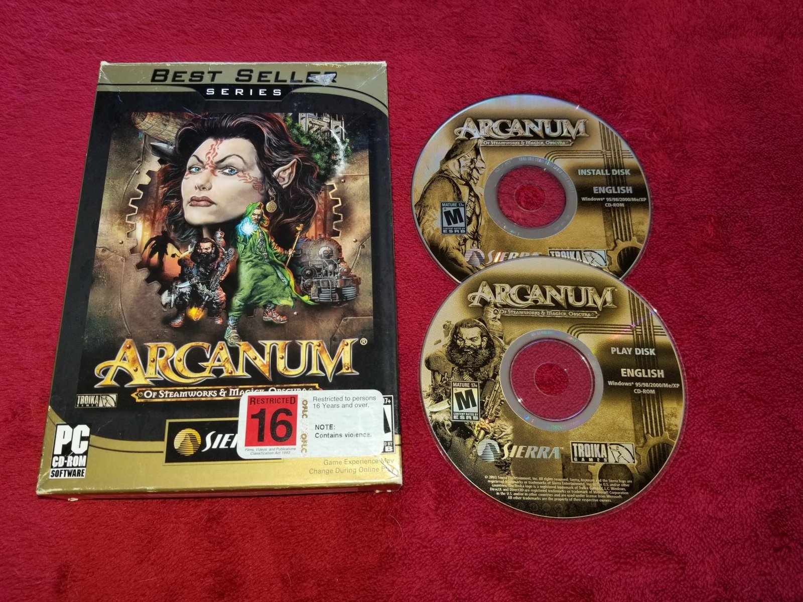 Arcanum: Of Steamworks and Magic - 8.7/10! PC Game - PC games, Role playing - Level Up Gaming NZ