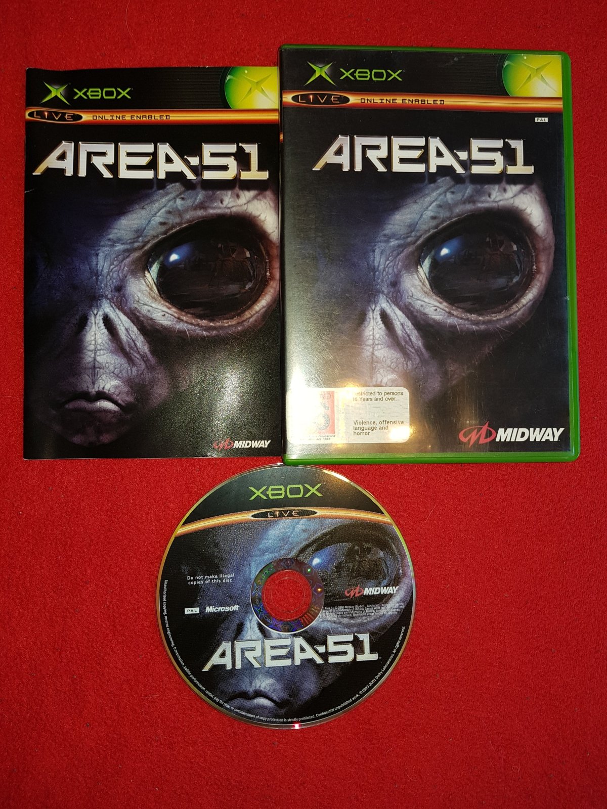 Area 51 - XBOX Game - Xbox, Games, Shooter - Level Up Gaming NZ