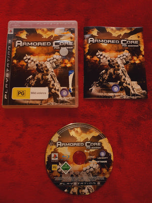 Armored Core: For Answer - RARE PS3 Game