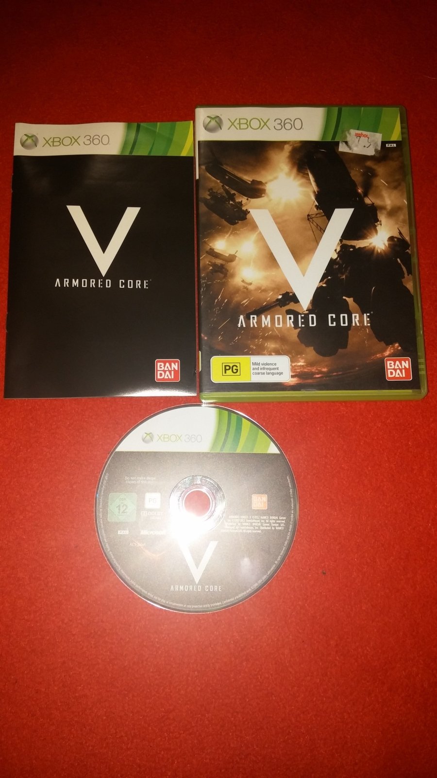 Armored Core V - XBOX360 Game - Xbox 360, Games, Simulation - Level Up Gaming NZ
