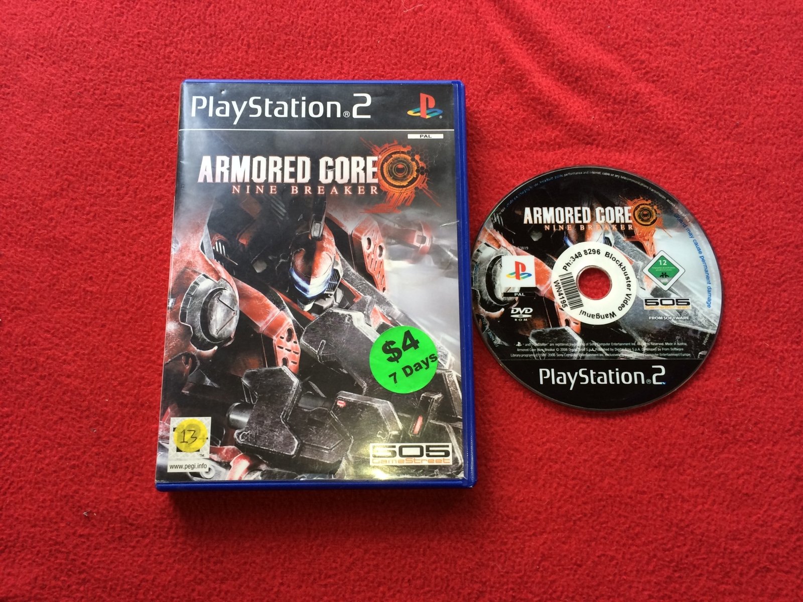 Armored Core: Nine Breaker - RARE PS2 Game - PlayStation 2, Games, Action and adventure - Level Up Gaming NZ