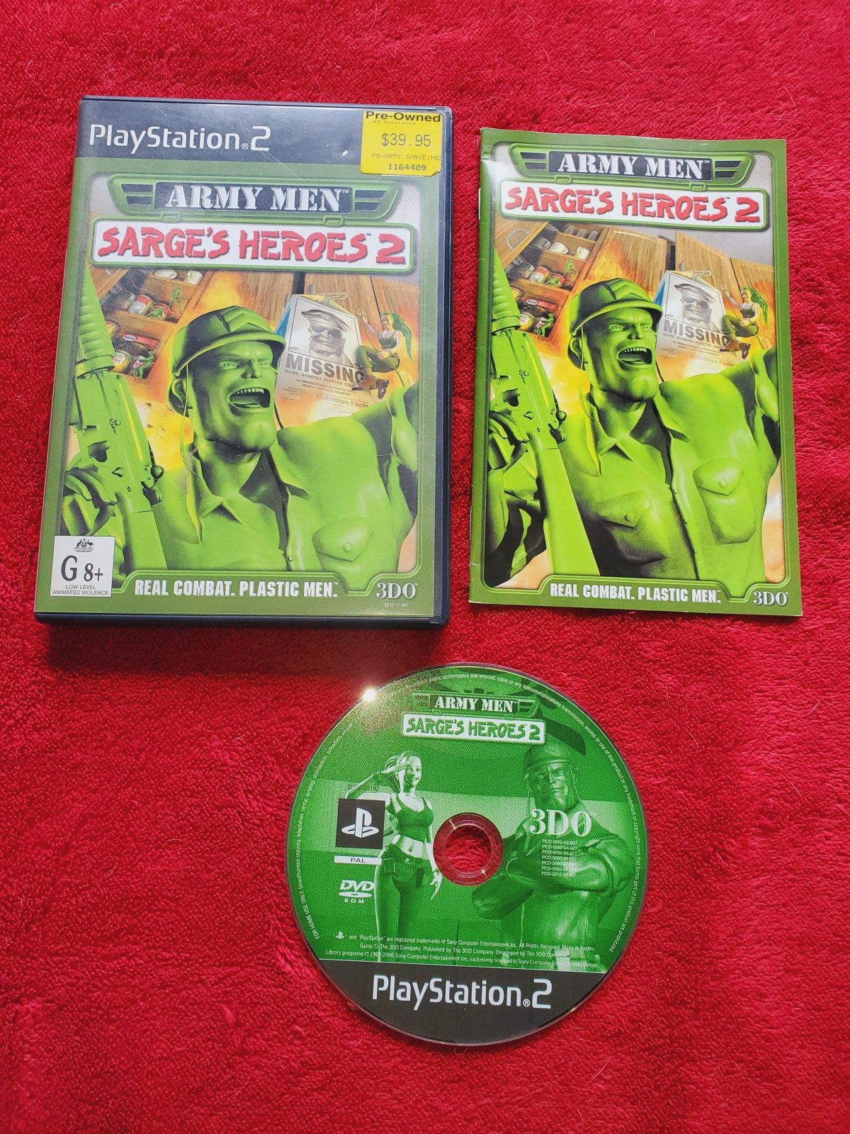Army Men: Sarge's Heroes 2 - PS2 Game - PlayStation 2, Games, Strategy and puzzle - Level Up Gaming NZ