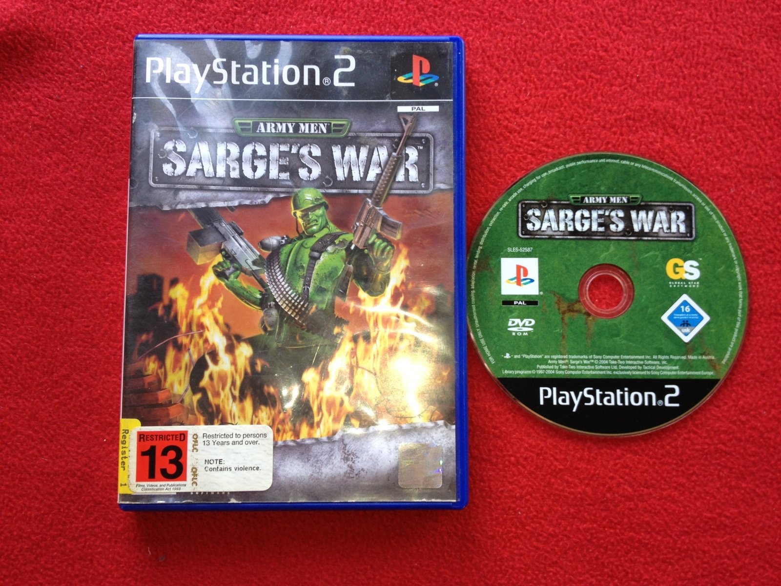 Army Men: Sarge's War - PS2 Game - PlayStation 2, Games, Action and adventure - Level Up Gaming NZ