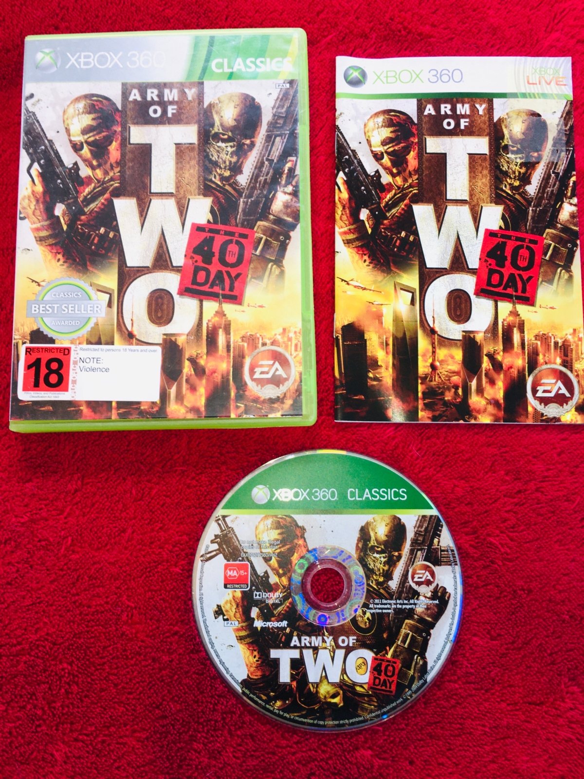 Army of Two: The 40th Day - XBOX360 Game - Xbox 360, Games, Shooter - Level Up Gaming NZ