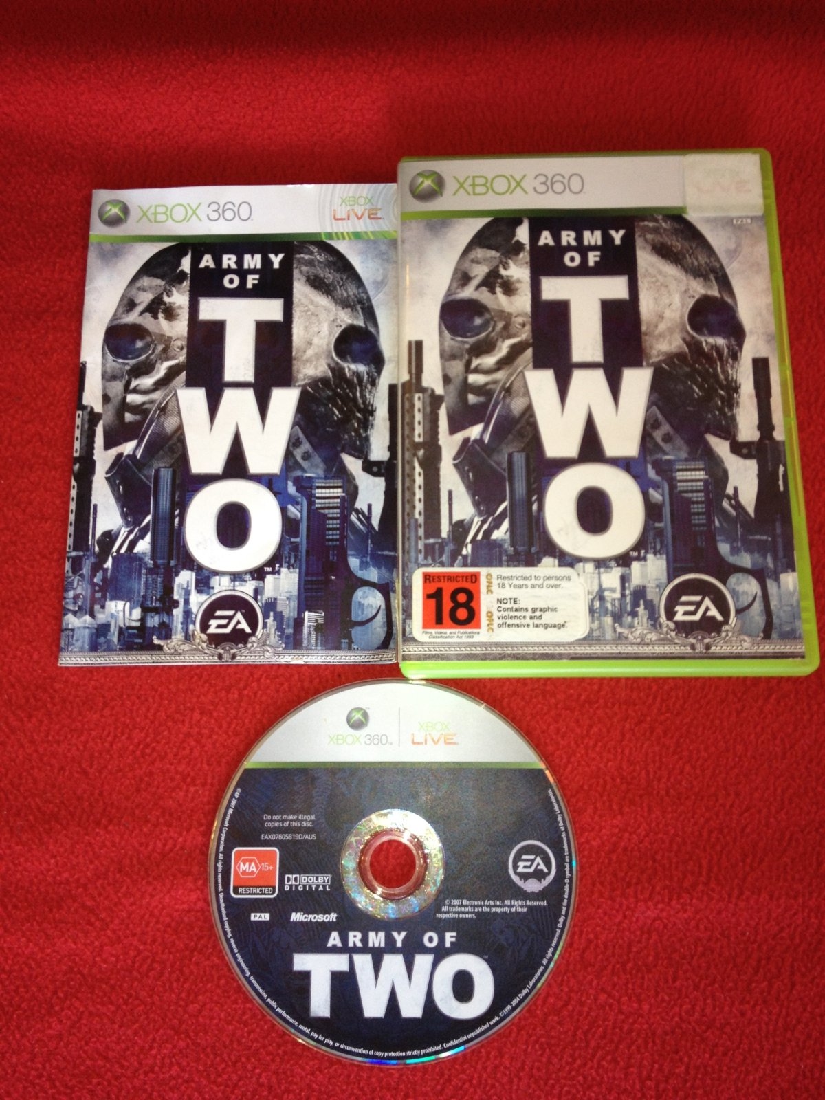 Army of Two - XBOX360 Game - Xbox 360, Games, Shooter - Level Up Gaming NZ