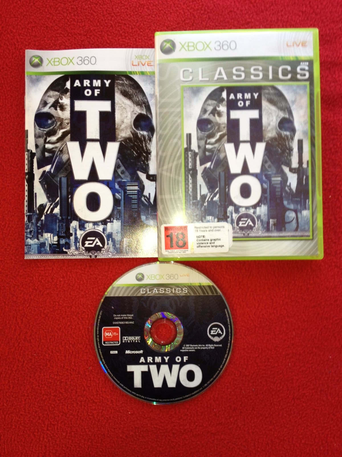 Army of Two - XBOX360 Game - Xbox 360, Games, Shooter - Level Up Gaming NZ