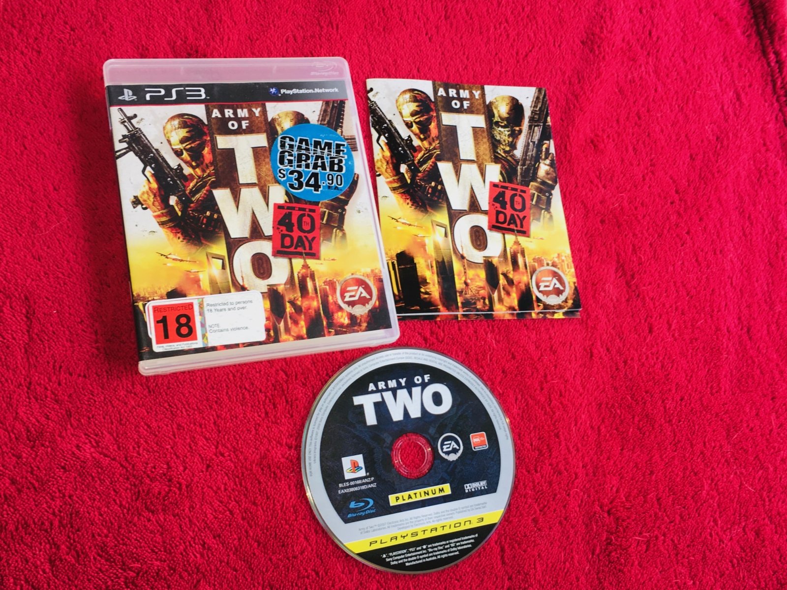 Army of Two: The 40th Day - PS3 Game - PlayStation 3, Games, Shooter - Level Up Gaming NZ