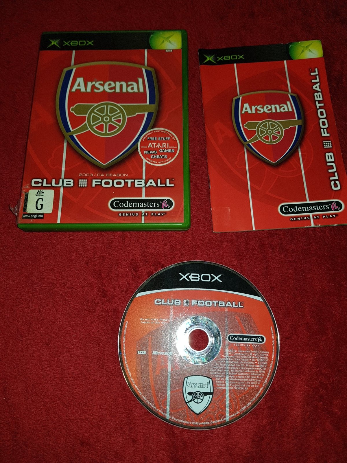 Arsenal Club Football: 2003 - 04 Season - Xbox Game - Xbox, Games, Sports - Level Up Gaming NZ