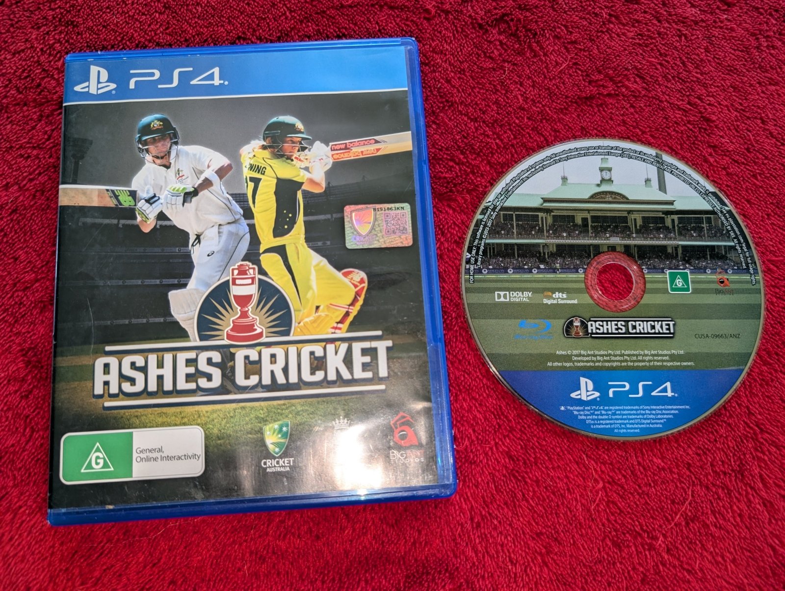 Ashes Cricket - PS4 Game - PlayStation 4, Games - Level Up Gaming NZ