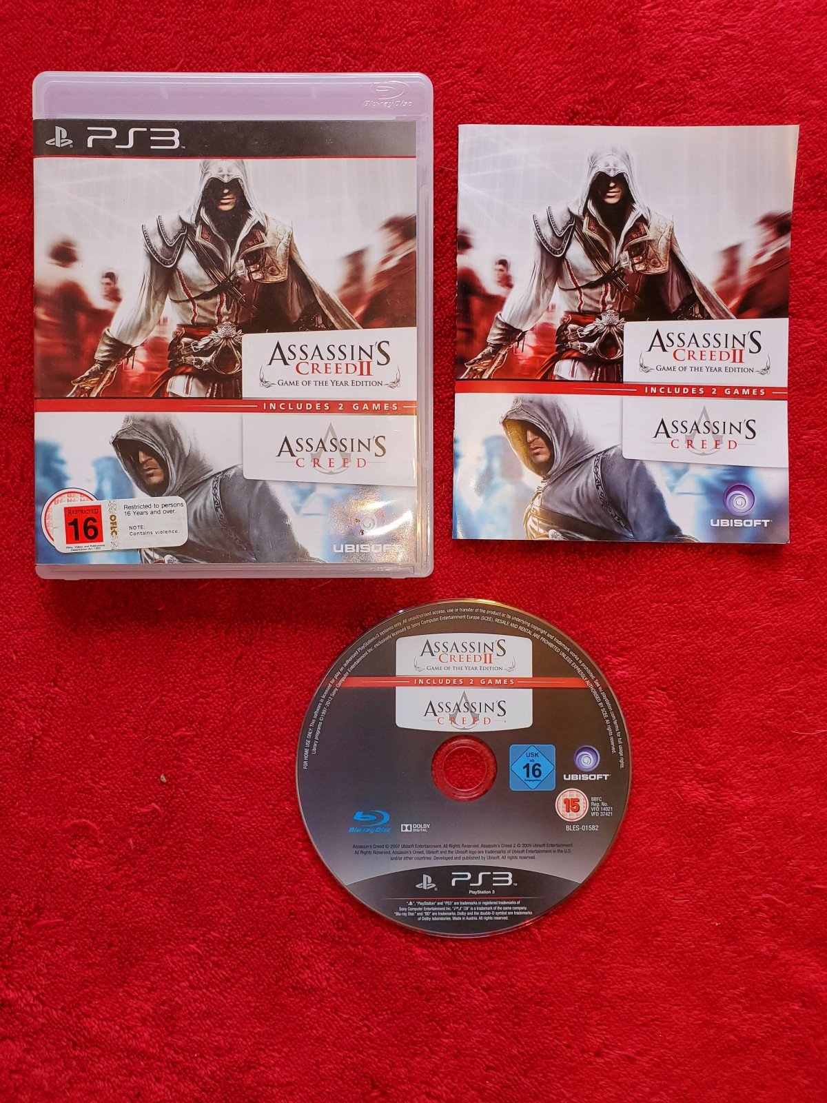 Assassin's Creed 1 and 2 Double Pack - PS3 Games - PlayStation 3, Games, Action and adventure - Level Up Gaming NZ
