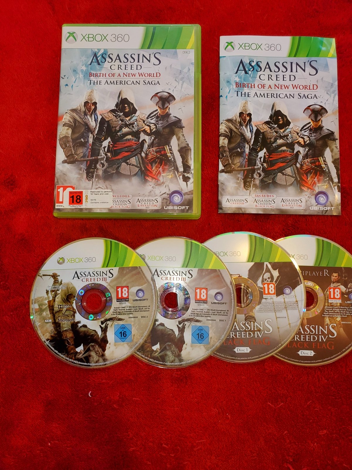 Assassin's Creed Birth of a New World the American Saga - XBOX360 Game - Xbox 360, Games, Action and adventure - Level Up Gaming NZ