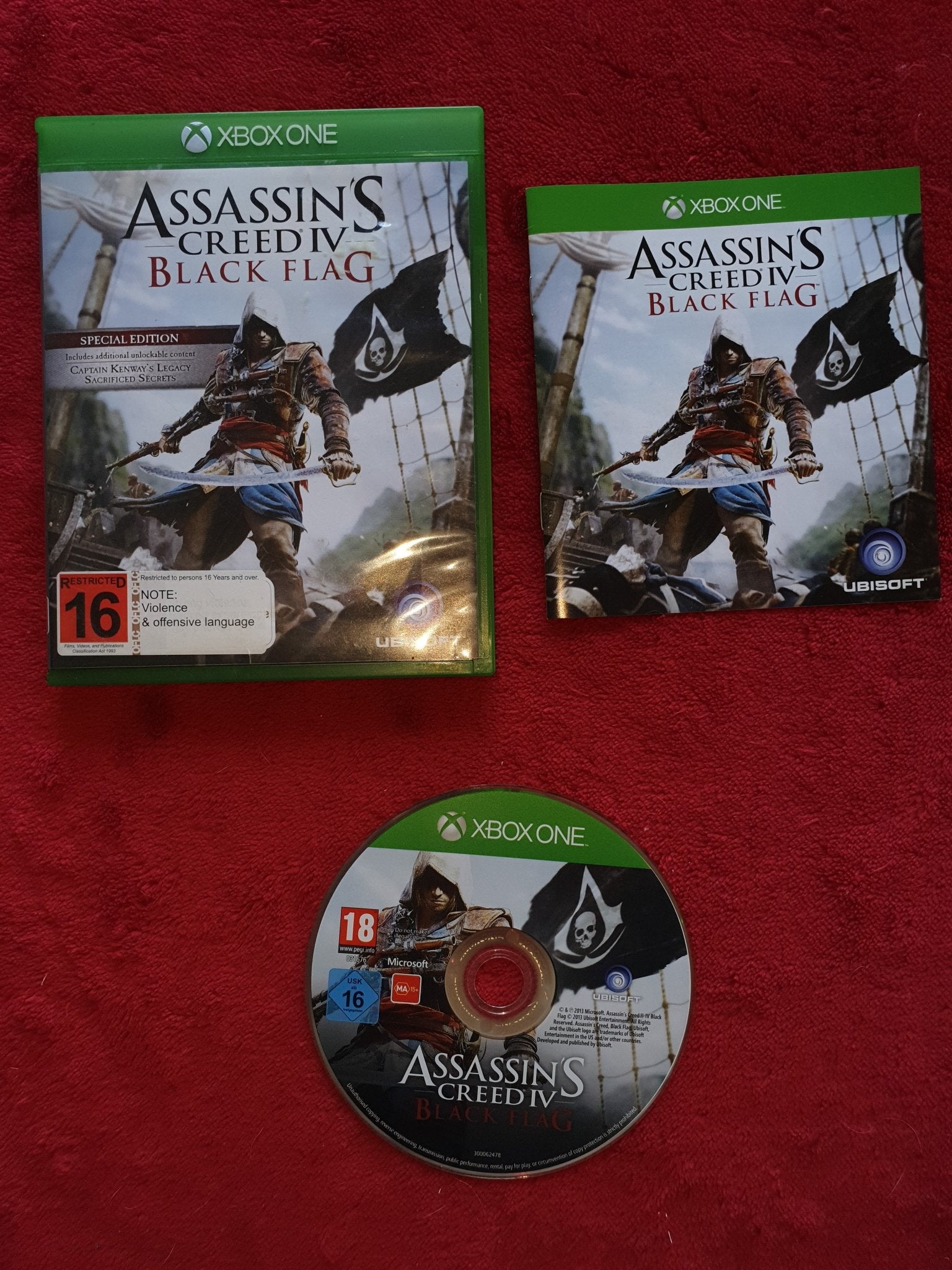 Assassin's Creed 4: Black Flag - 9/10! Xbox One Game - Xbox One - Xbox One, Games - Level Up Gaming NZ