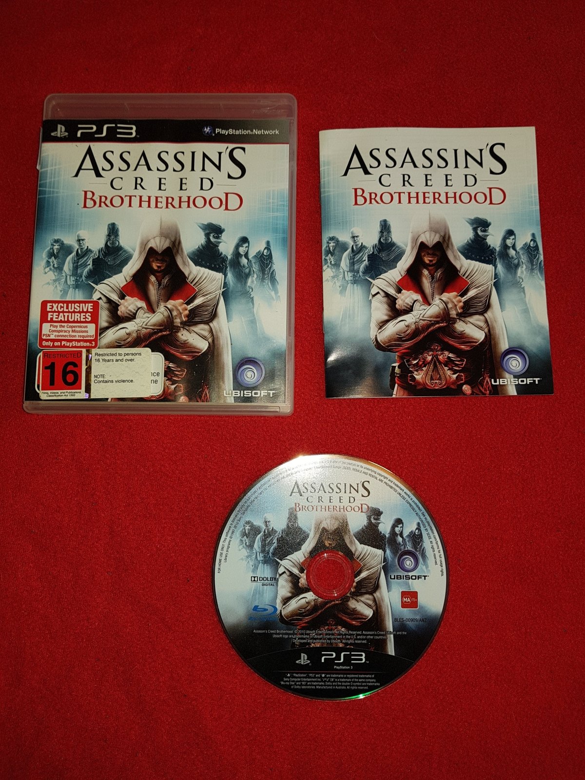 Assassins Creed Brotherhood - PS3 Game - PlayStation 3, Games, Action and adventure - Level Up Gaming NZ