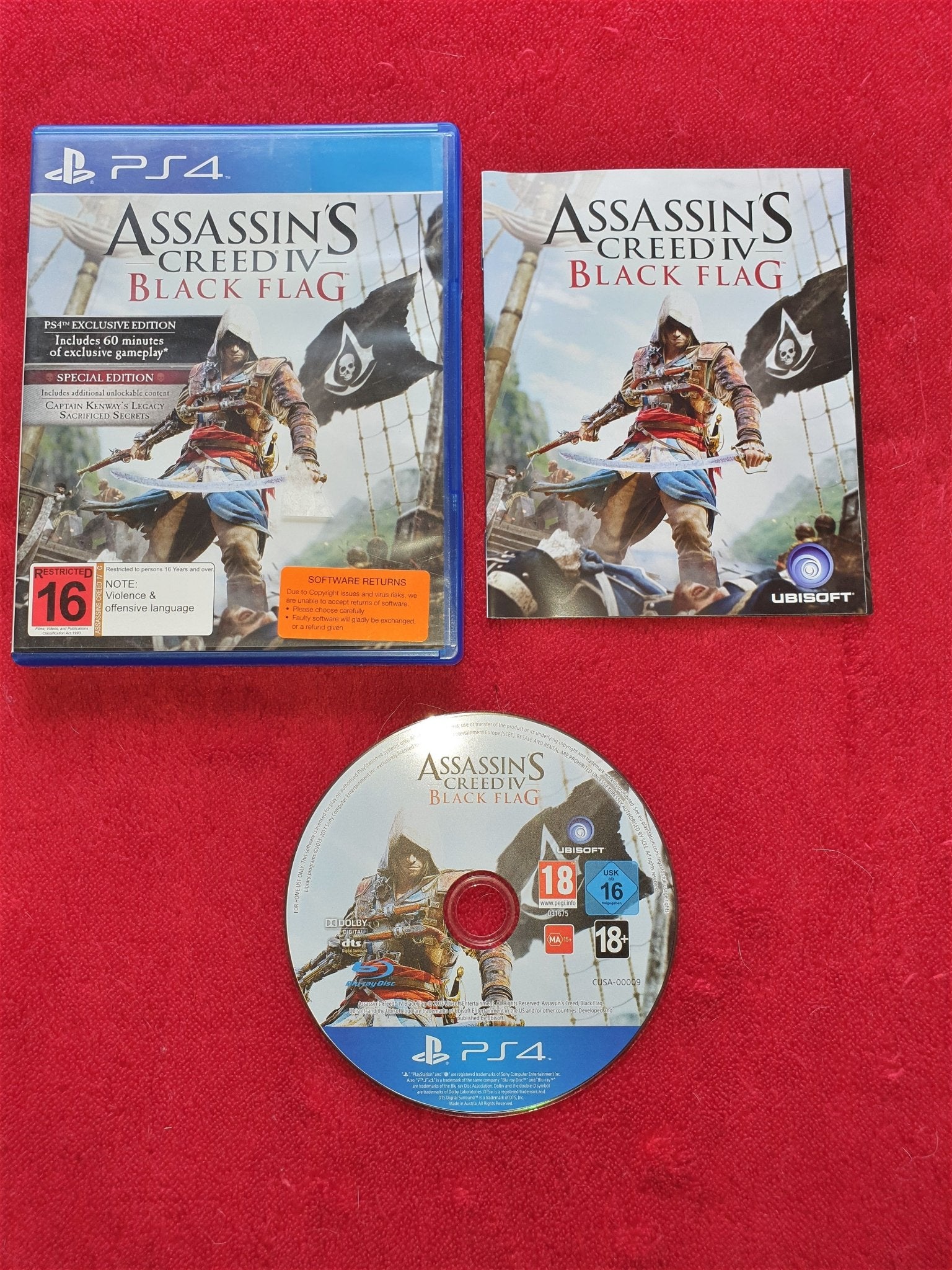 Assassin's Creed 4: Black Flag - 9/10! PS4 Game - PS4 - PlayStation 4, Games - Level Up Gaming NZ