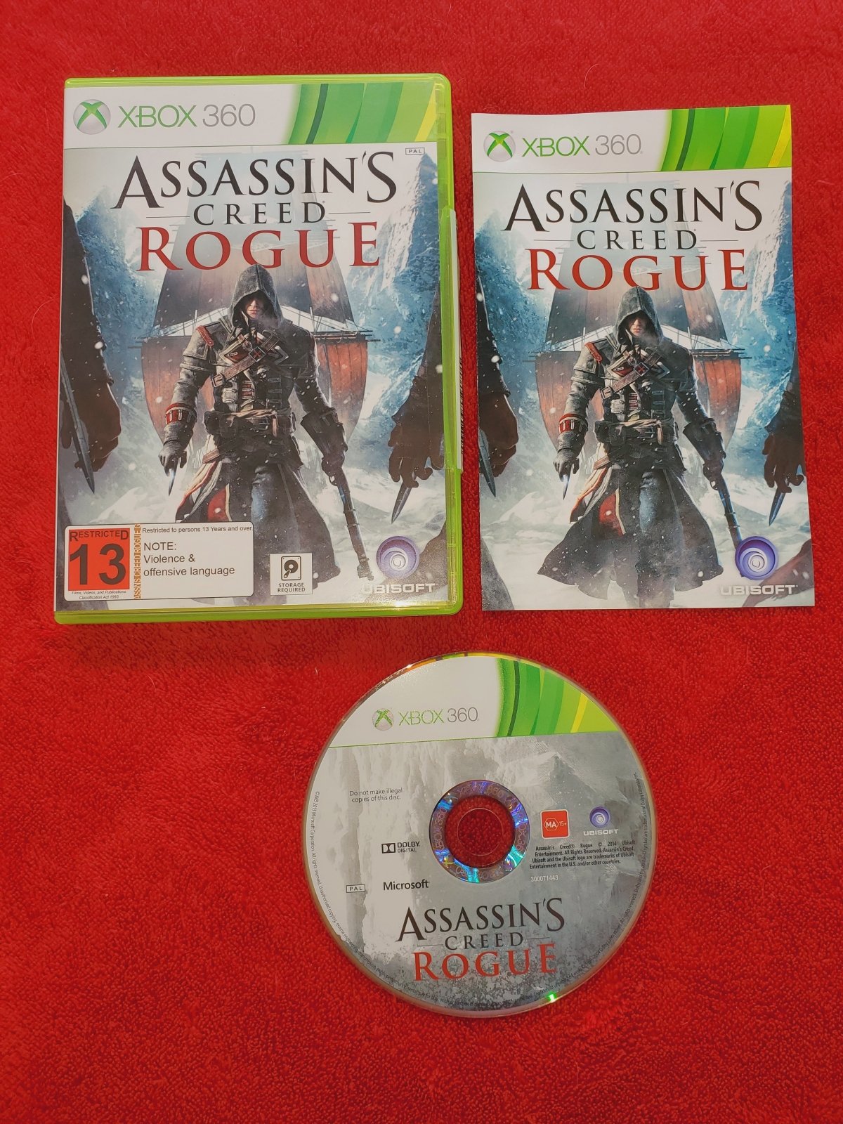Assassin's Creed Rogue - XBOX360 Game - Xbox 360, Games, Action and adventure - Level Up Gaming NZ