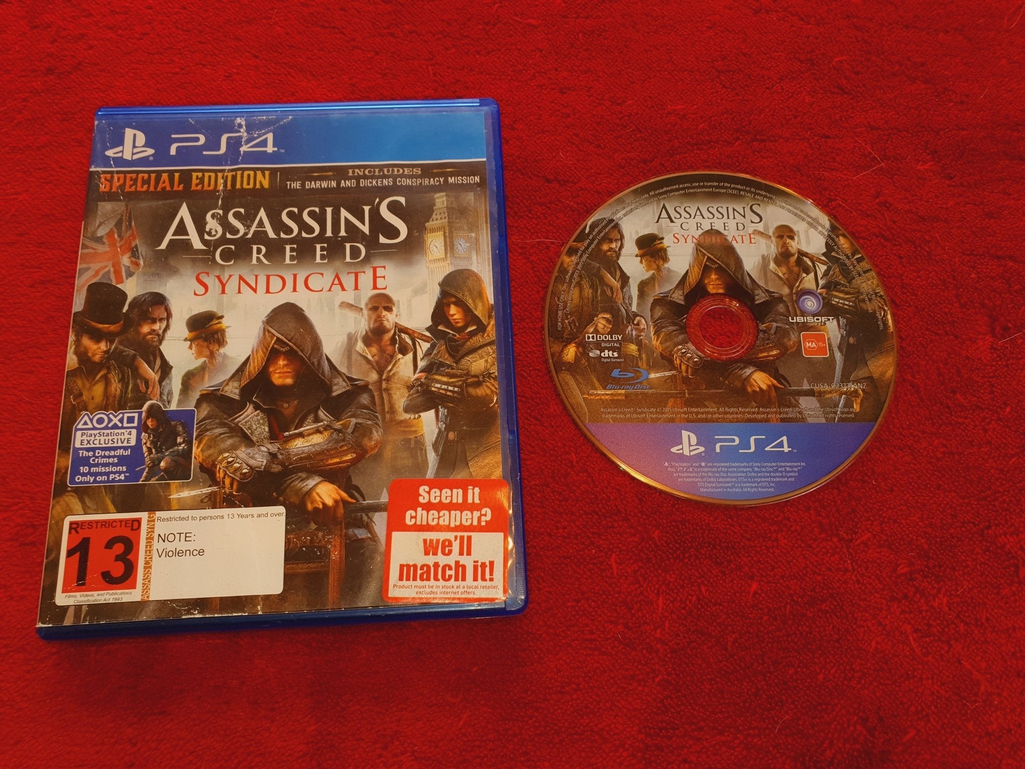 Assassin's Creed Syndicate - 9/10! PS4 Game - PS4 - PlayStation 4, Games - Level Up Gaming NZ