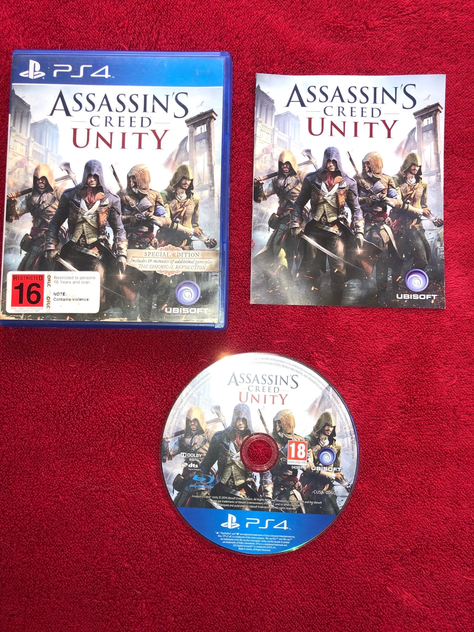 Assassin's Creed Unity - PS4 Game - PS4 - PlayStation 4, Games - Level Up Gaming NZ