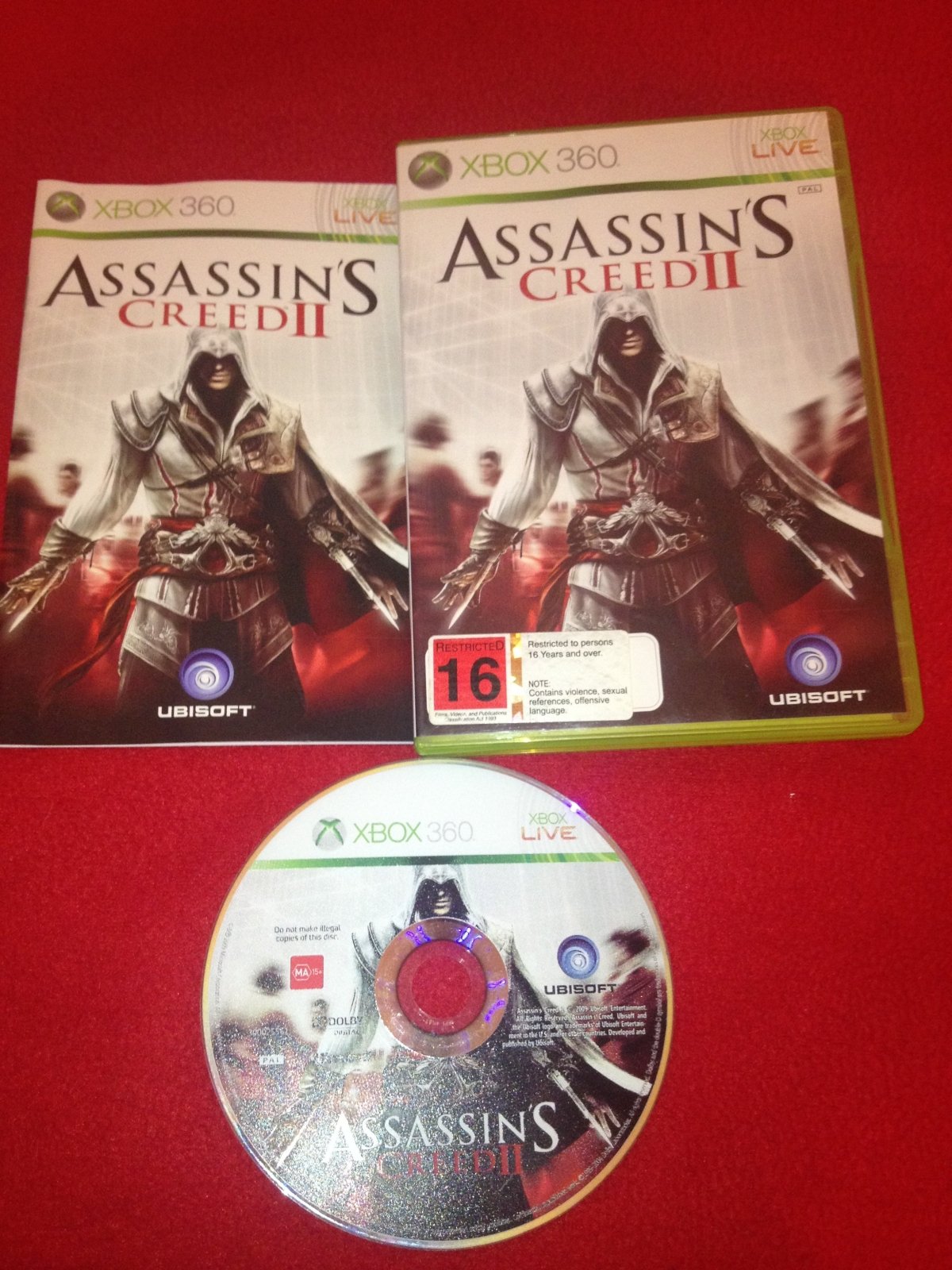 Assassin's Creed 2 - 9/10! XBOX360 Game - Xbox 360, Games, Action and adventure - Level Up Gaming NZ