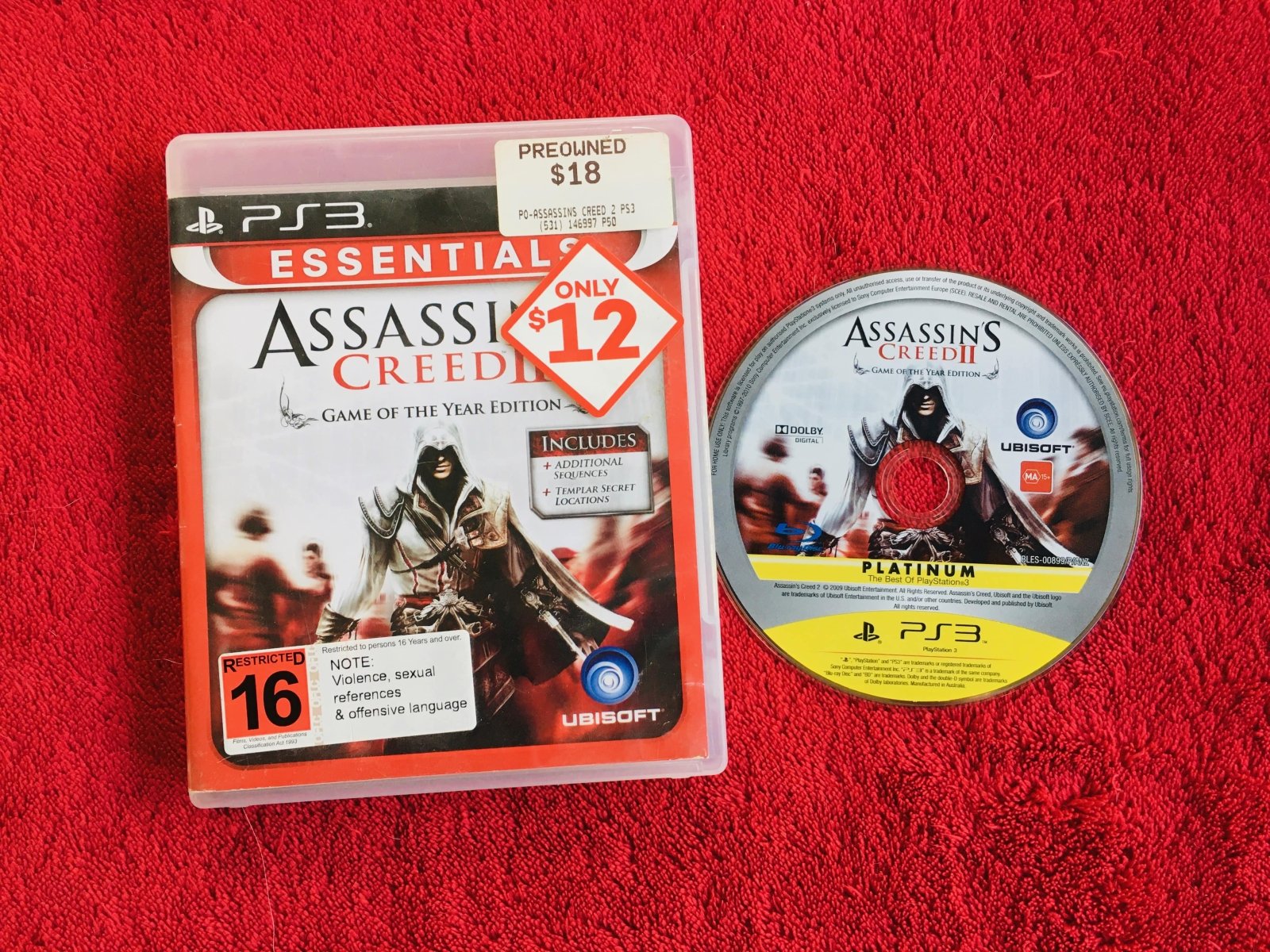 Assassin's Creed 2 - 9/10! PS3 Game - PlayStation 3, Games, Action and adventure - Level Up Gaming NZ