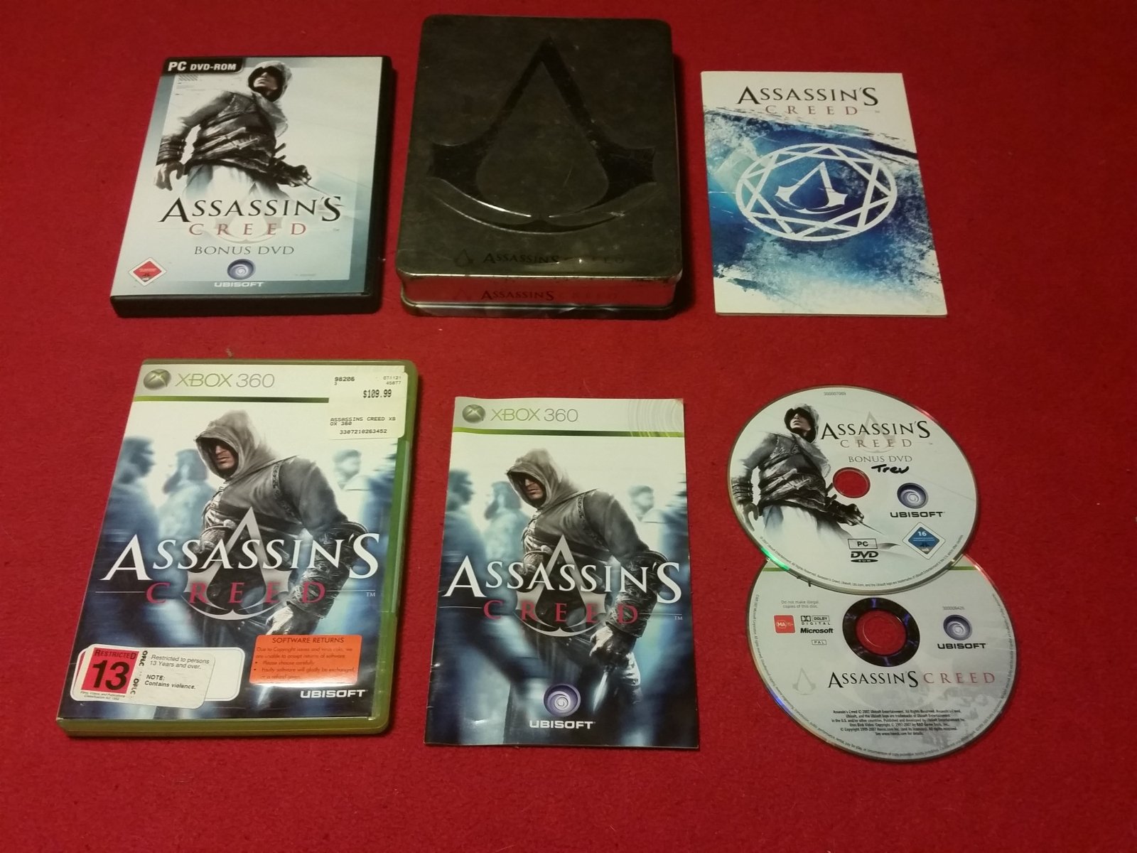 Assassin's Creed: Limited Edition - Xbox360 - Xbox 360, Games, Action and adventure - Level Up Gaming NZ