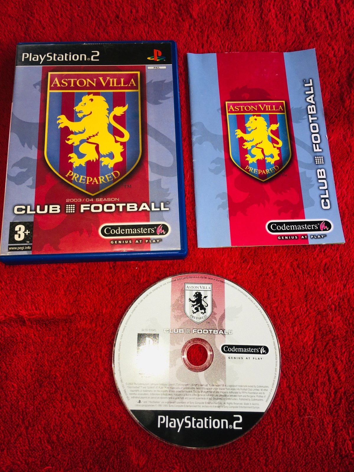 Aston Villa Club Football - PS2 Game - PlayStation 2, Games, Sports - Level Up Gaming NZ