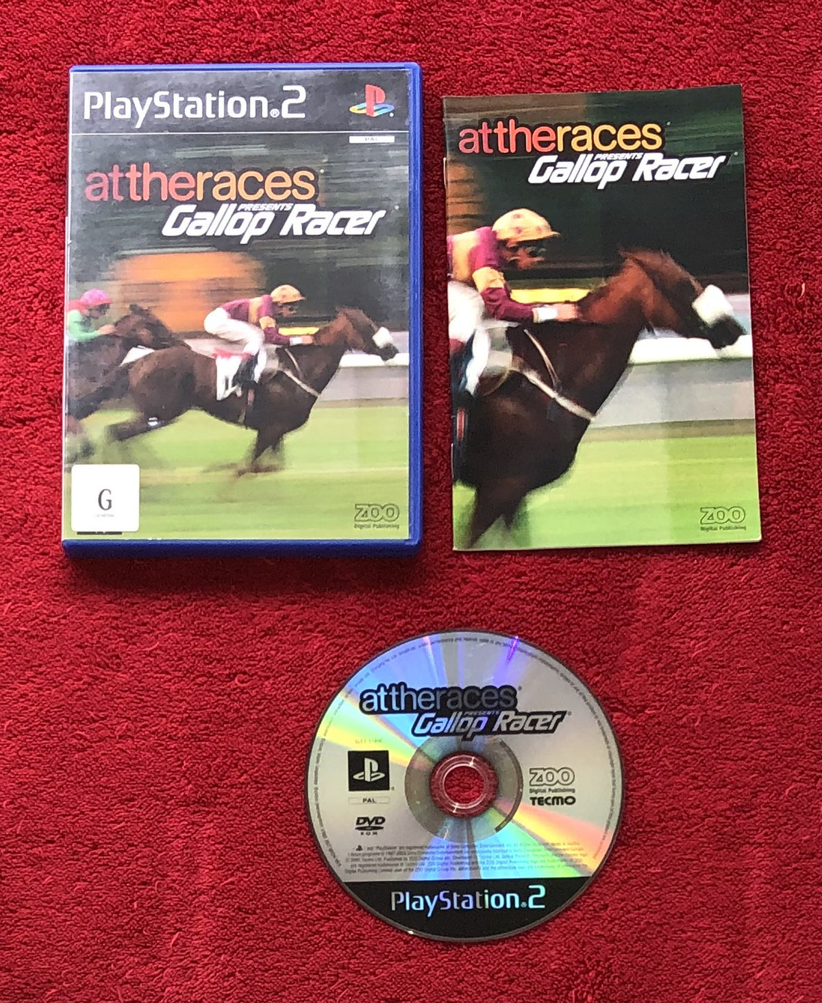 Gallop Racer: At the Races - PS2 Game - PlayStation 2, Games, Sports - Level Up Gaming NZ