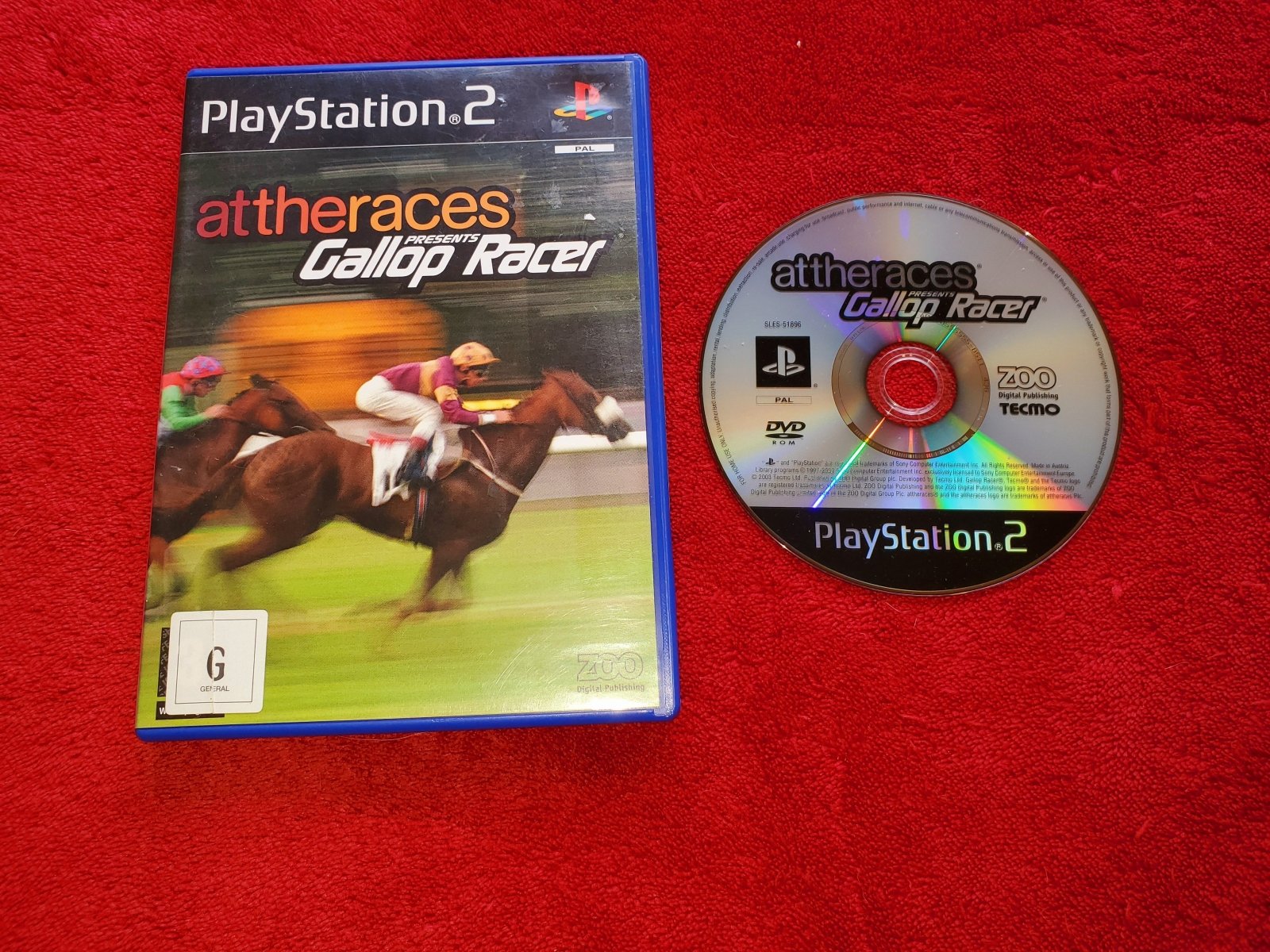 Gallop Racer: At the Races - PS2 Game - PlayStation 2, Games, Sports - Level Up Gaming NZ