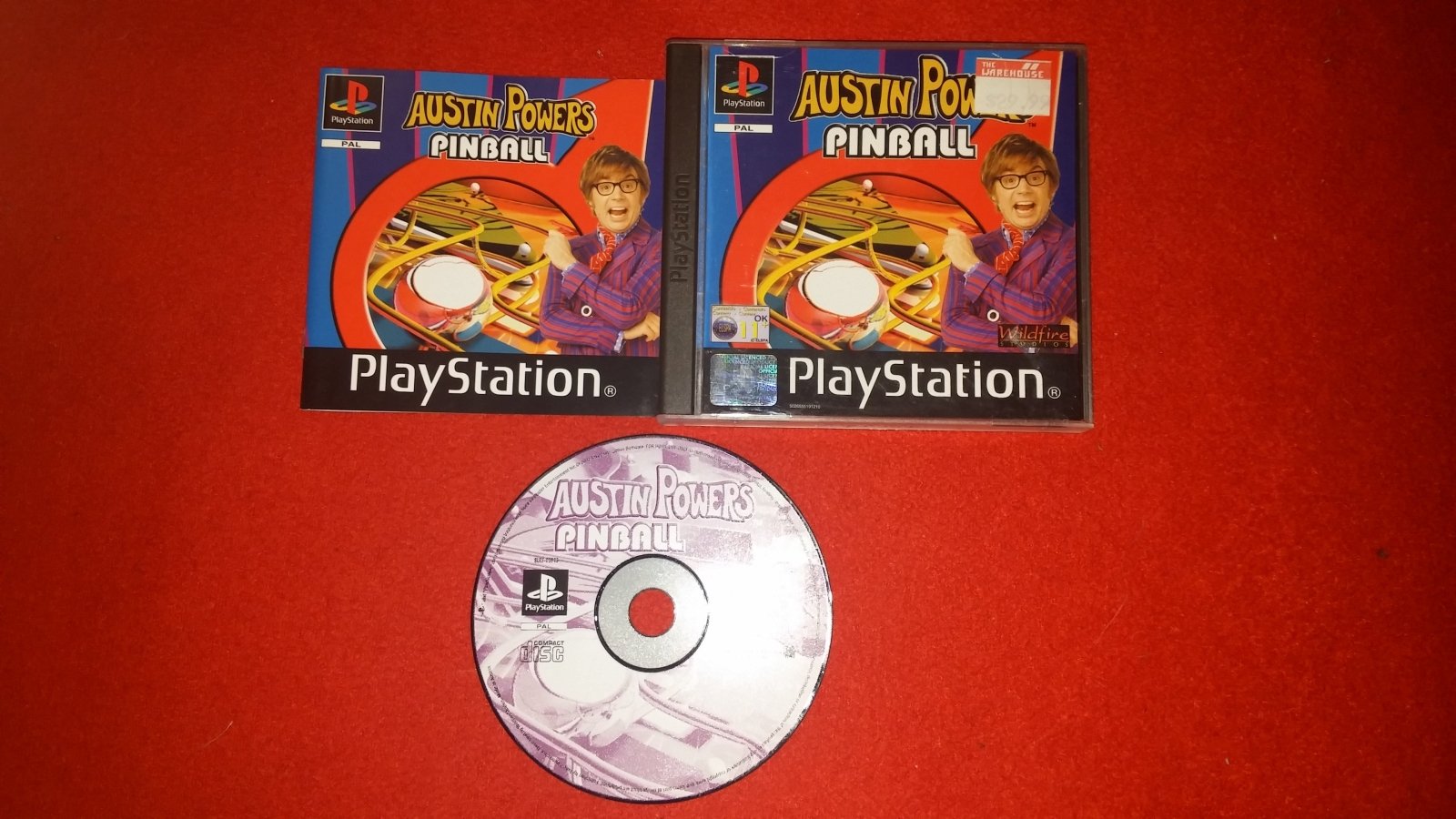 Austin Powers Pinball - PS1 Game - PlayStation, Games, Other - Level Up Gaming NZ