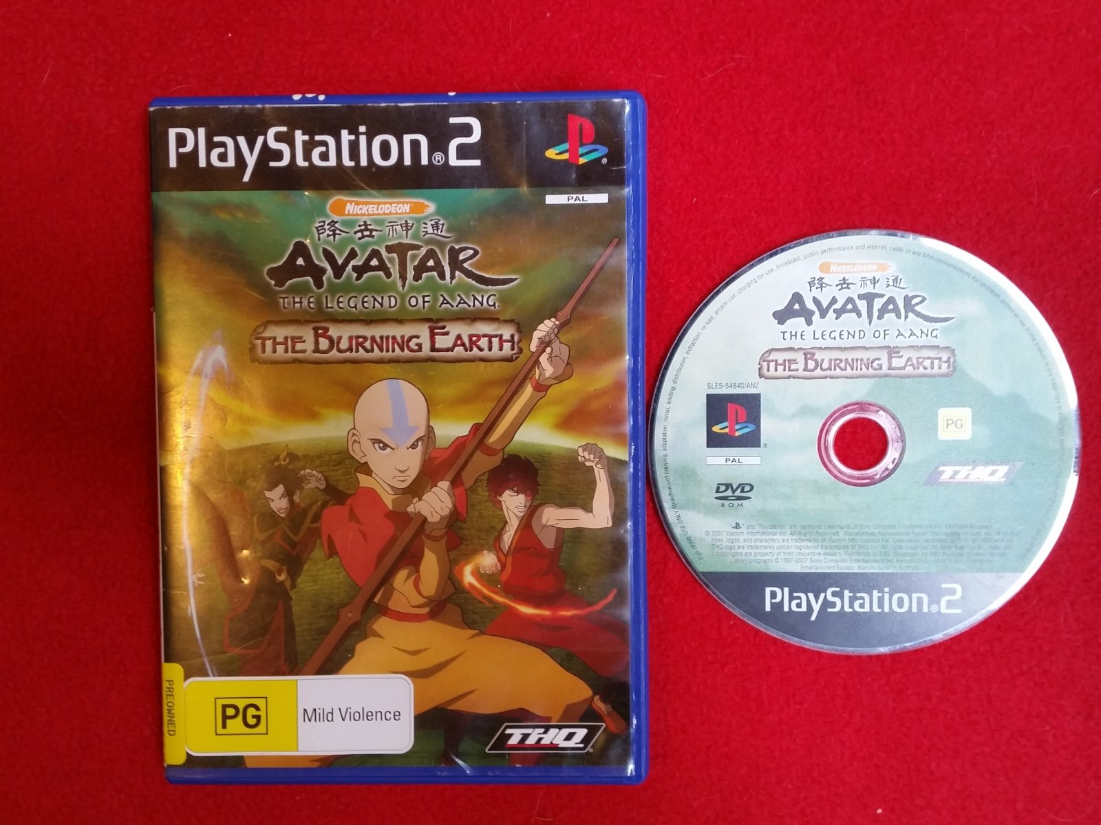 Avatar: The Burning Earth - PS2 Game - PlayStation 2, Games, Action and adventure - Level Up Gaming NZ