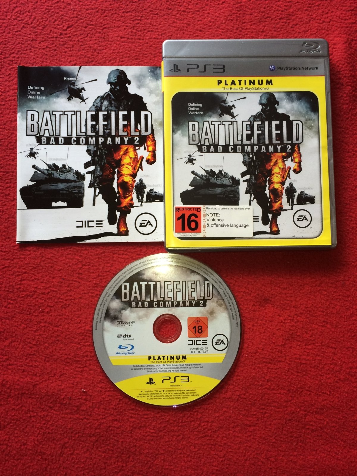 Battlefield: Bad Company 2 - 9/10! PS3 Game - PlayStation 3, Games, Shooter - Level Up Gaming NZ