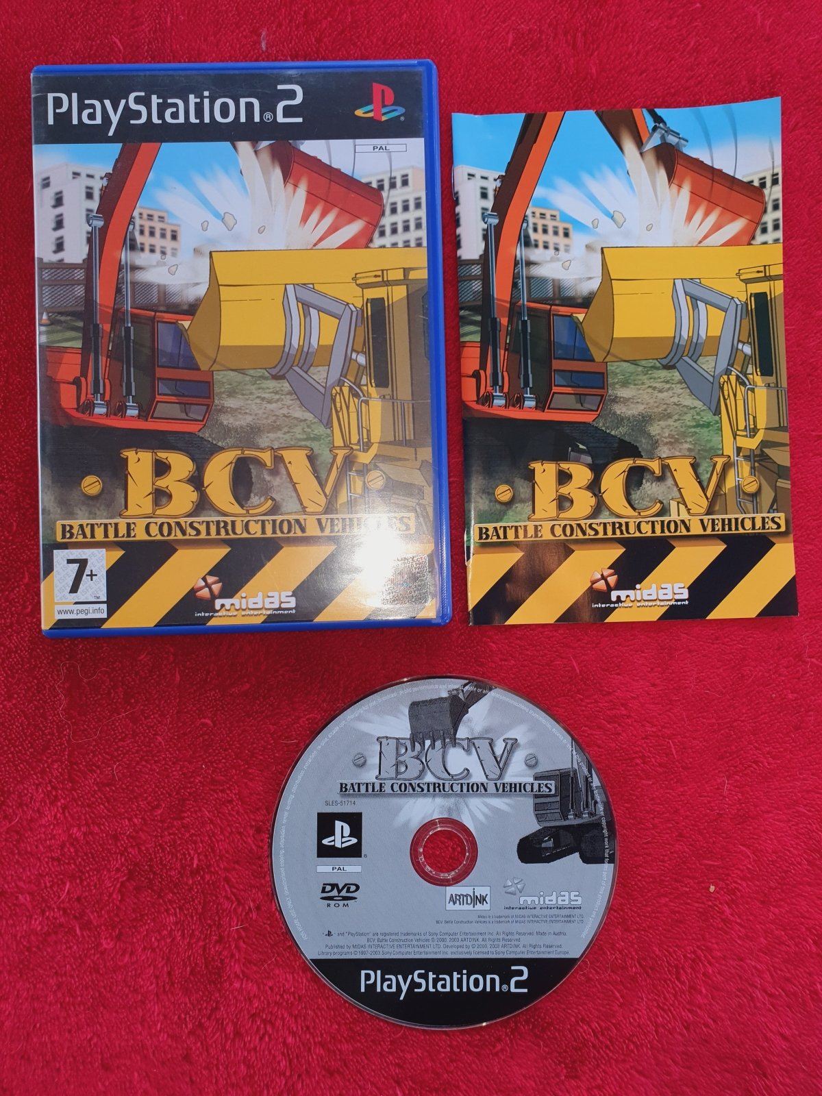 Battle Construction Vehicles - NEAR NEW PS2 Game - PlayStation 2, Games, Fighting - Level Up Gaming NZ