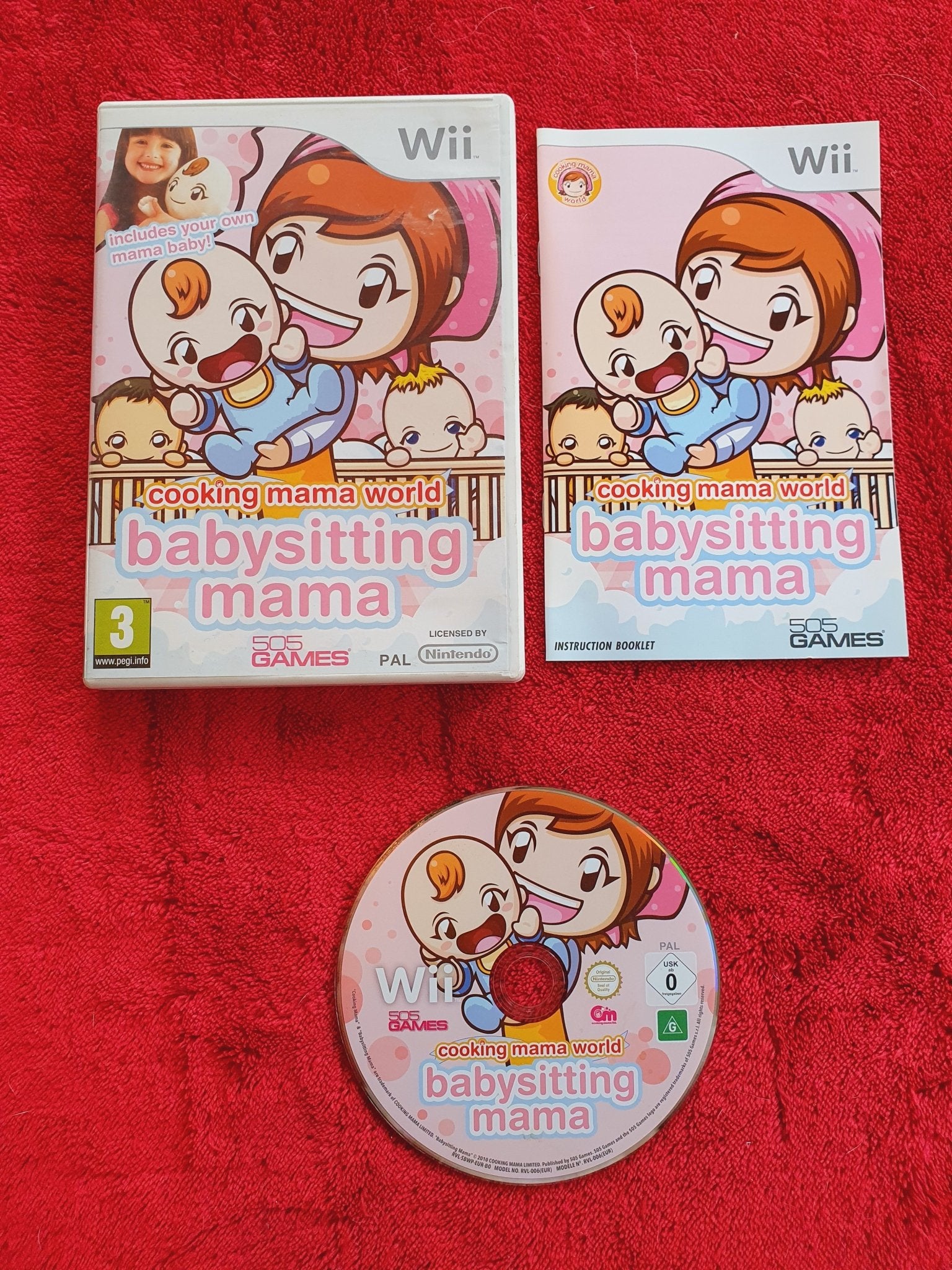 Babysitting Mama - Wii Game - Wii - Wii Games - Level Up Gaming NZ