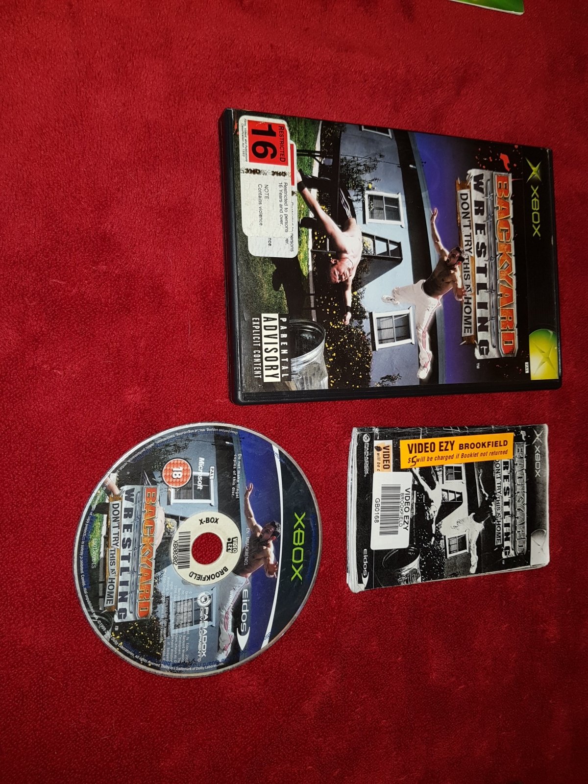 Backyard Wrestling: Don't Try This at Home - Xbox Game - Xbox, Games, Fighting - Level Up Gaming NZ