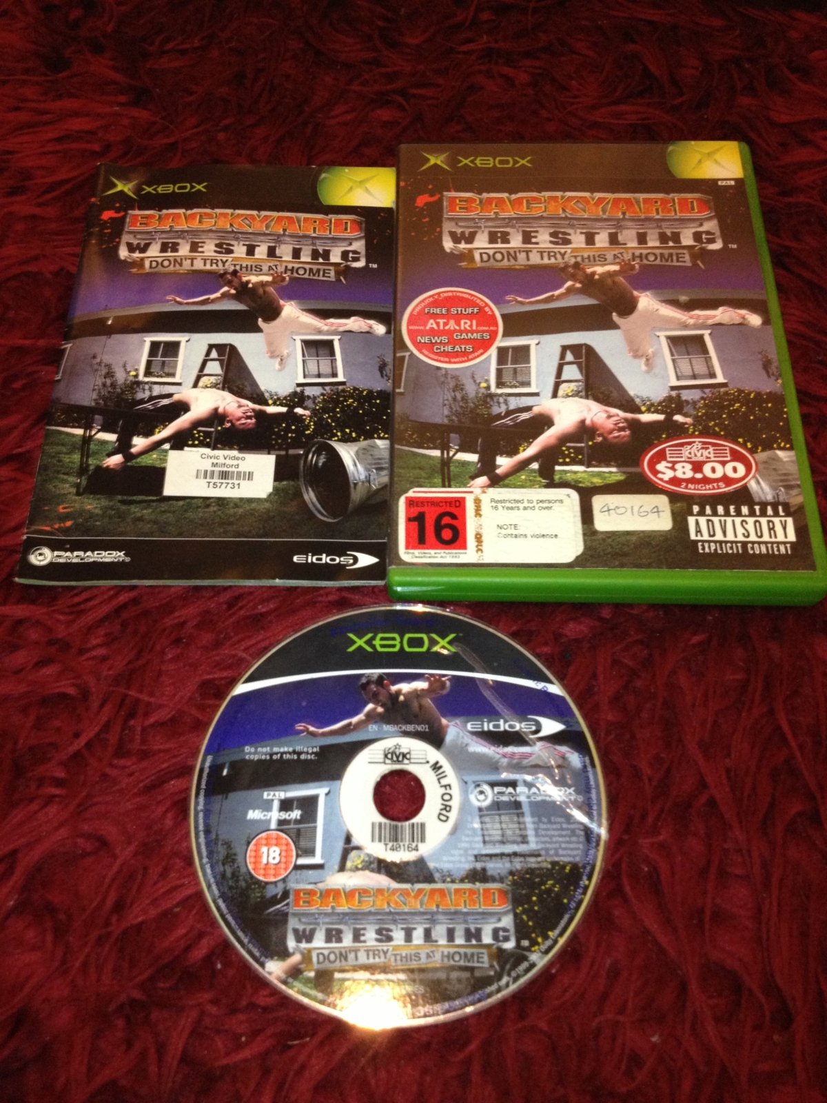 Backyard Wrestling: Don't Try This at Home - Xbox, Games, Fighting - Level Up Gaming NZ