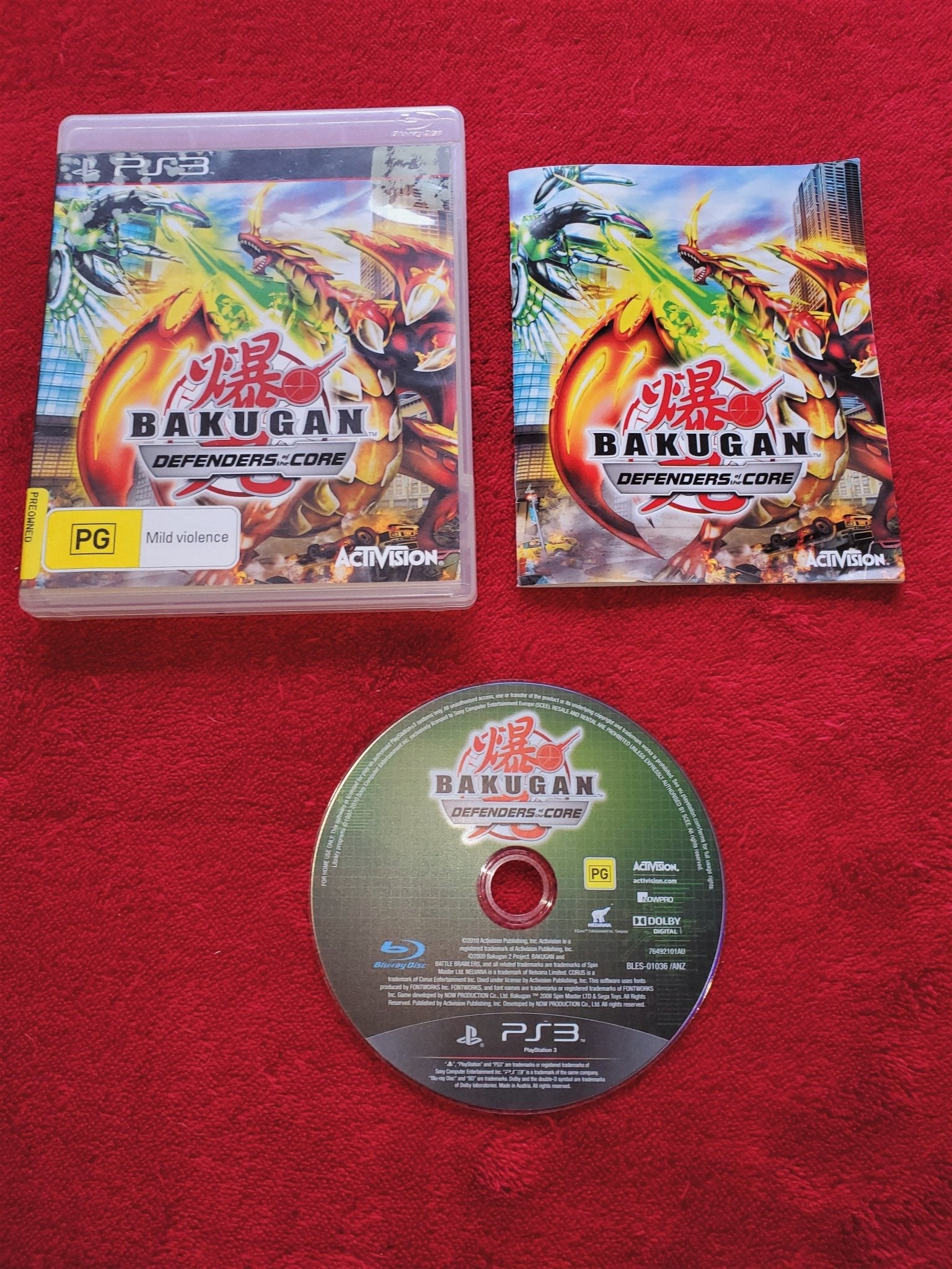 Bakugan: Defenders of the Core - PS3 Game - PlayStation 3, Games, Action and adventure - Level Up Gaming NZ