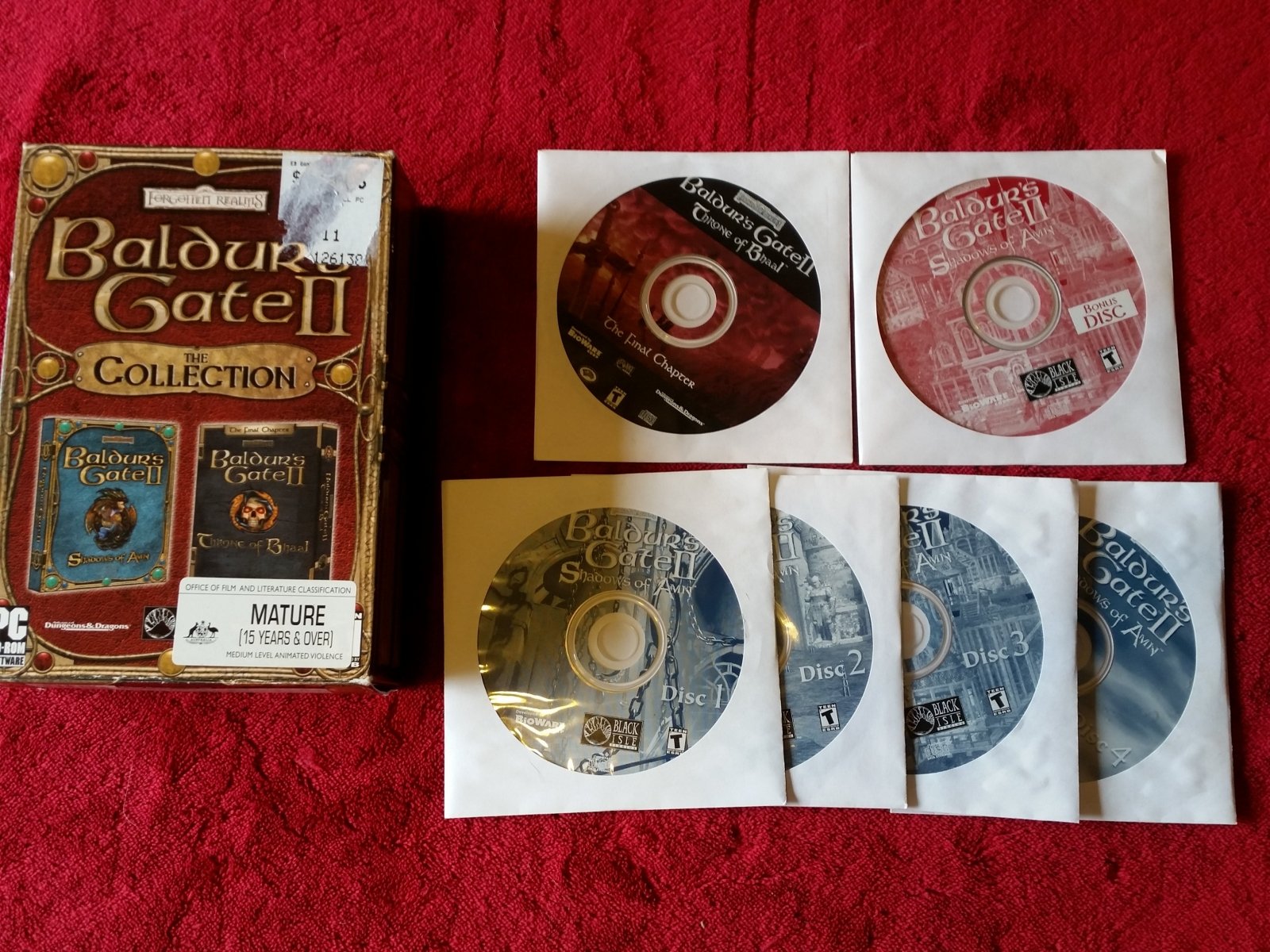 Baldur's Gate 2: The Collection - RARE + BOXED PC Game - PC games, Role playing - Level Up Gaming NZ