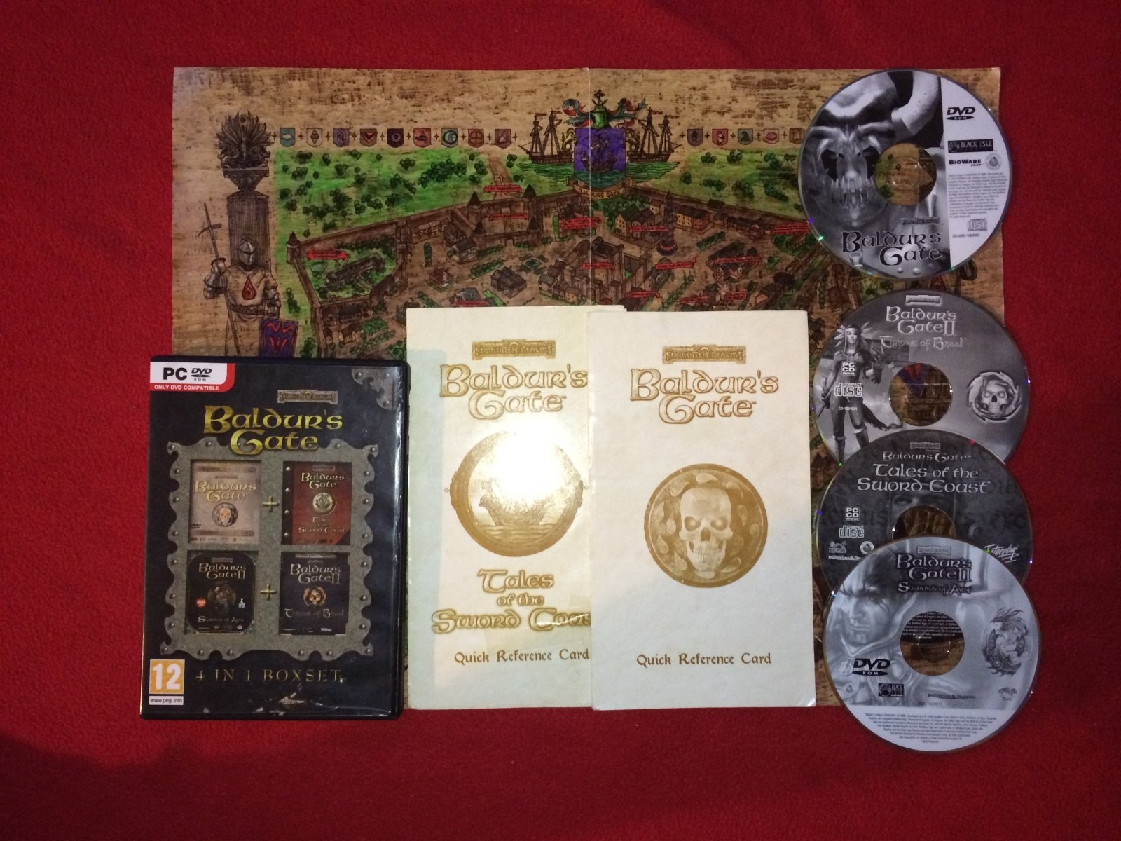 Baldur's Gate - 4 in 1 Box Set - PC Games - PC games, Role playing - Level Up Gaming NZ